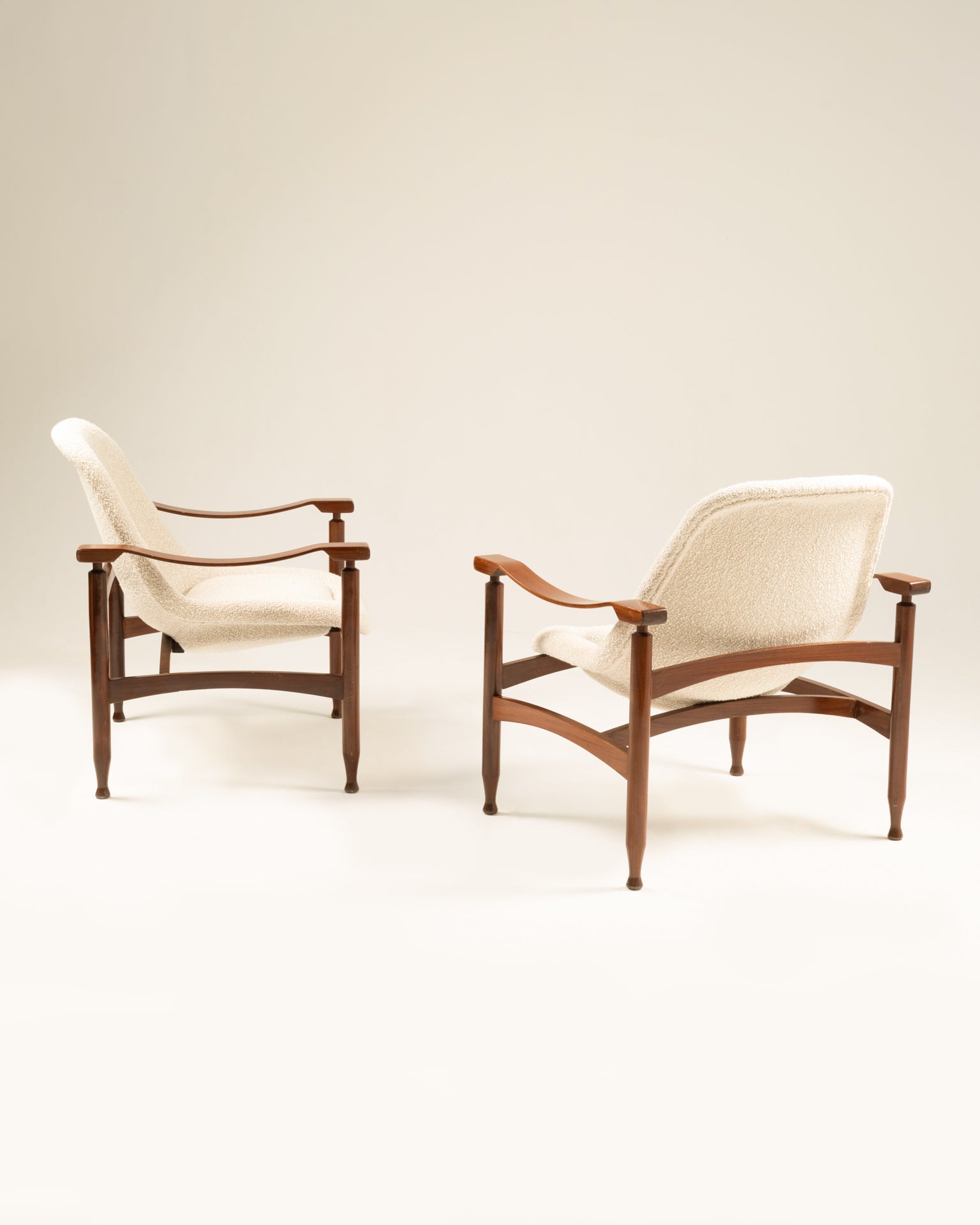 Tiki Armchairs - Busnelli - Italy 60s