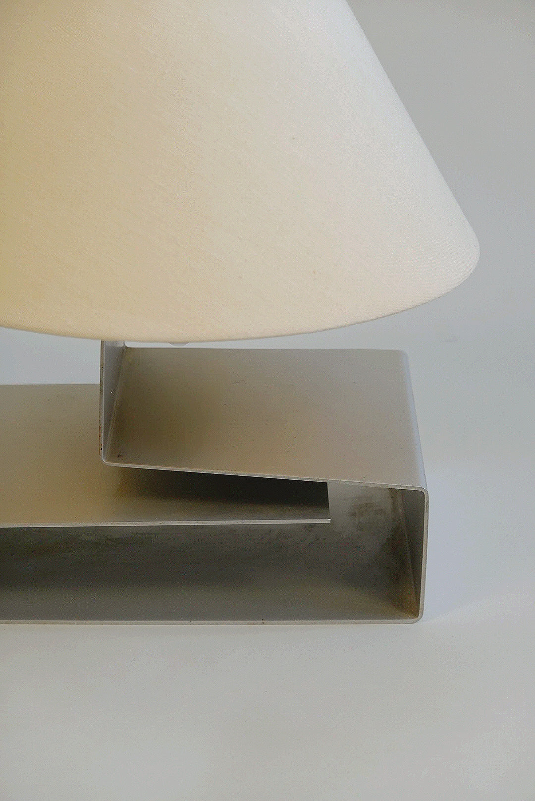 Modernist Bedside Lamp c.1970 — side angle