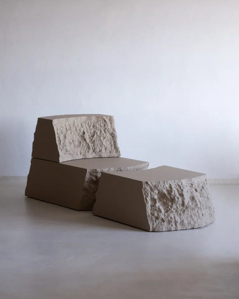 Lapis – Foam Lounge Chair With Ottoman by Pablo Octavio | The Oblist