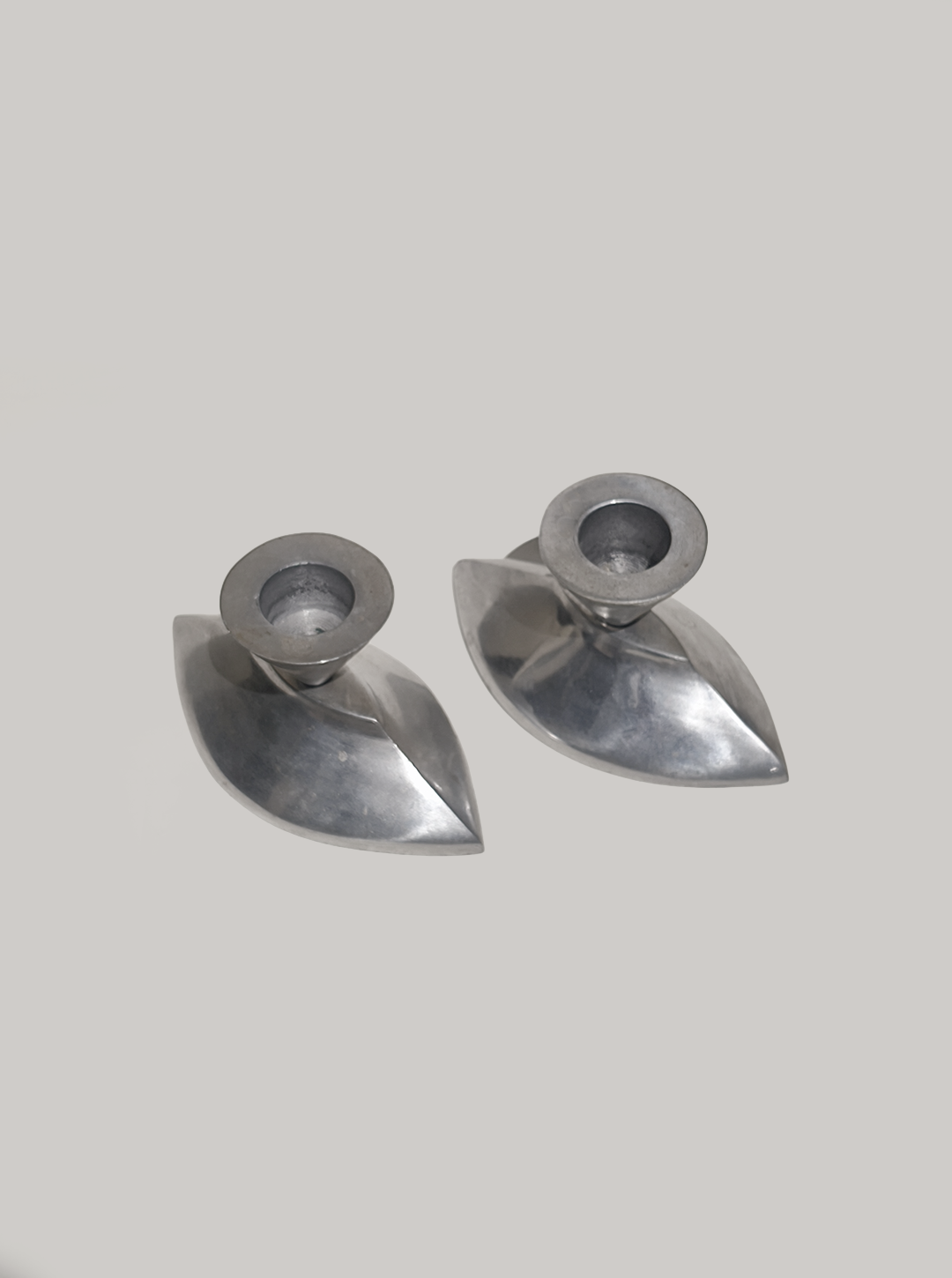Pair of Candle Holders — lifestyle setting