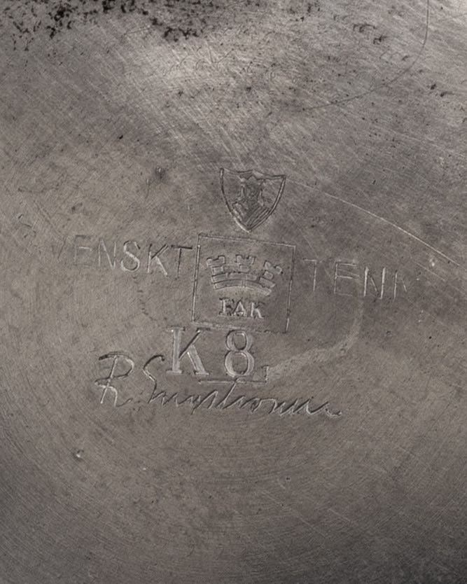 Large Modernist Pewter Amphora, 1930s