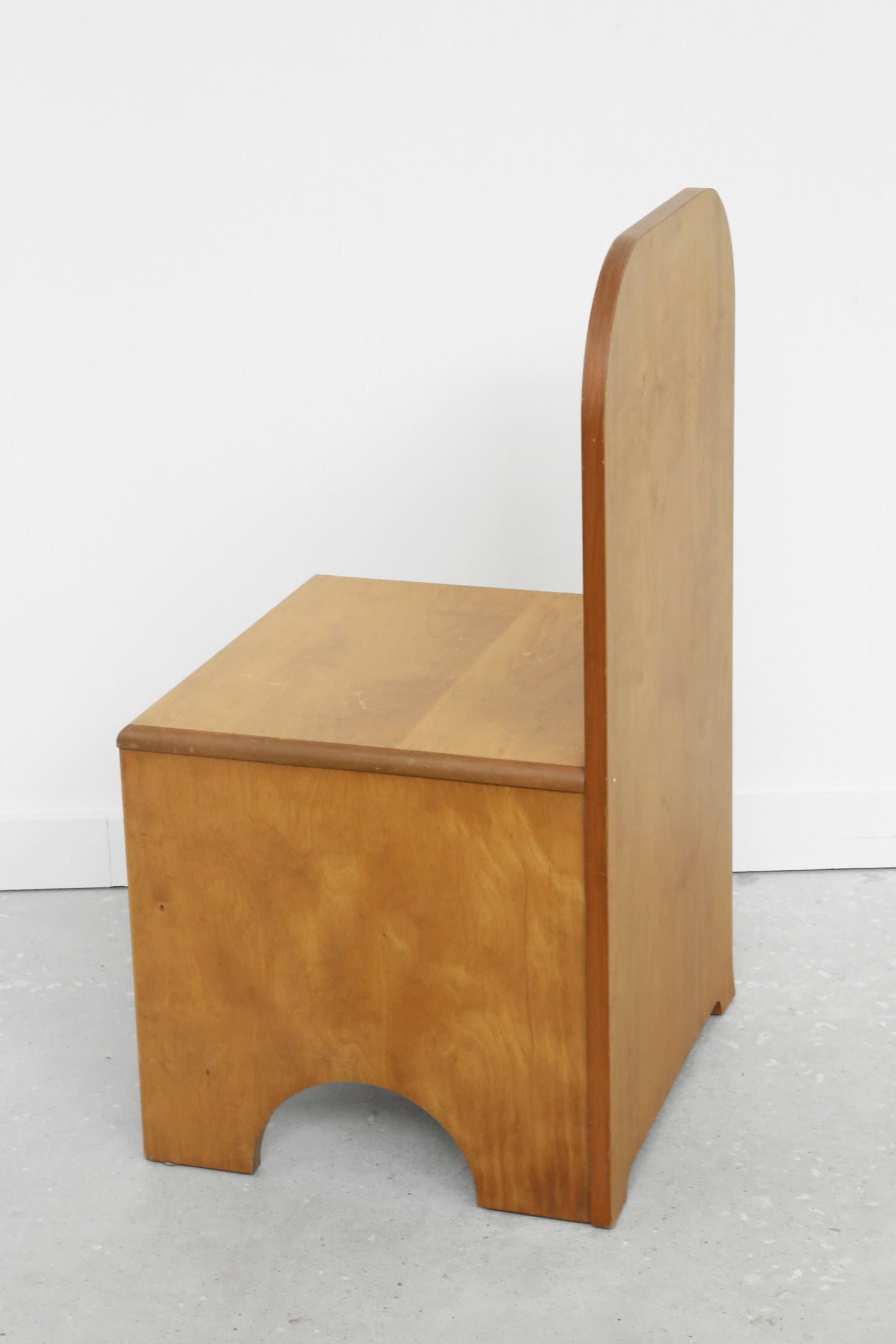 Folk Wood Side Chair — alternate view