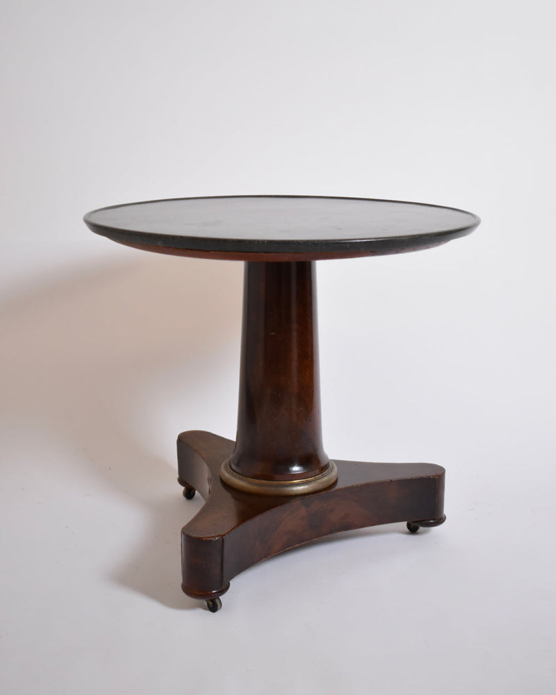 Mahogany Pedestal Table, XIXth c. by Barracuda Interiors | The Oblist — handcrafted mahogany, vintage design