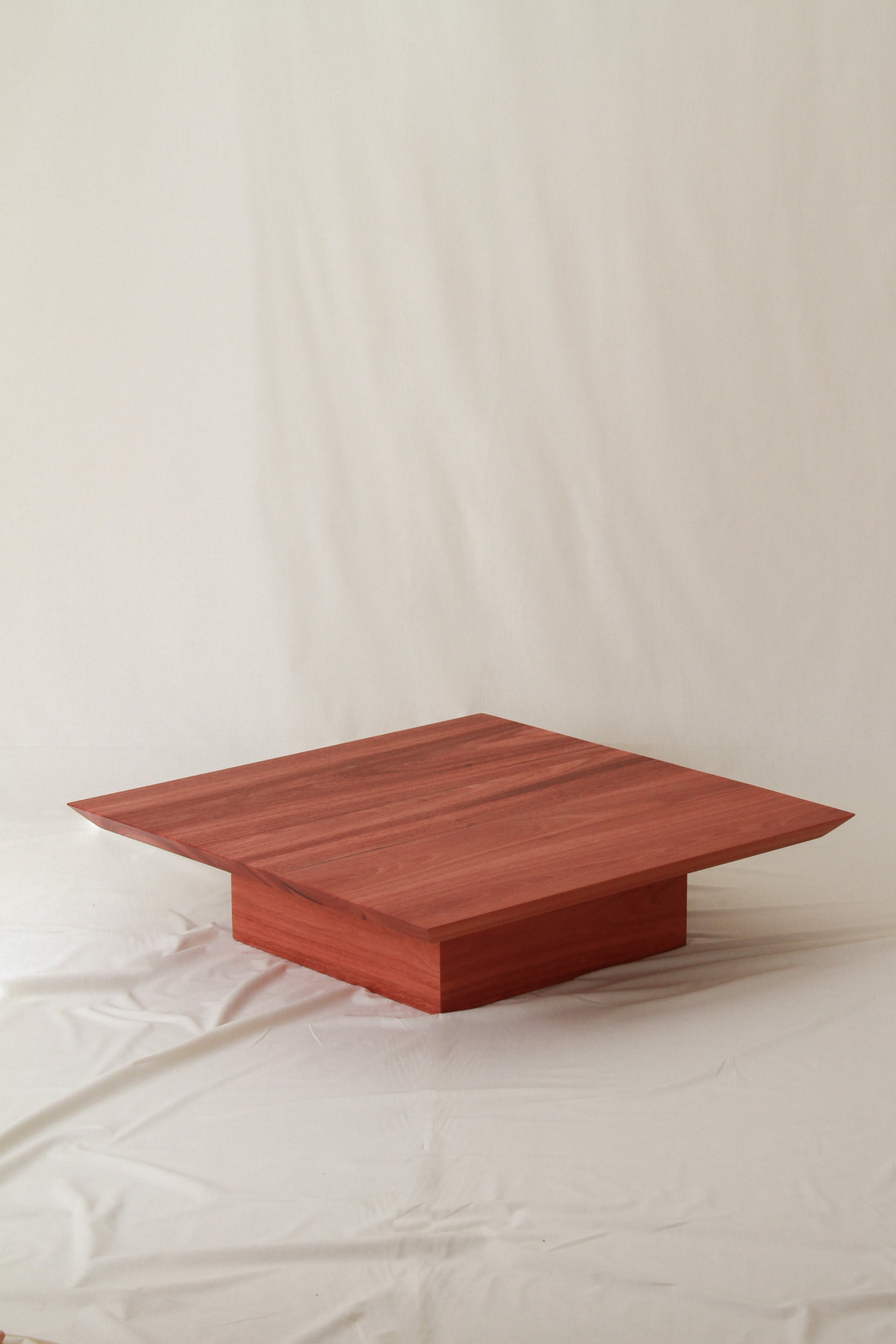 Cubic Coffee Table — side angle