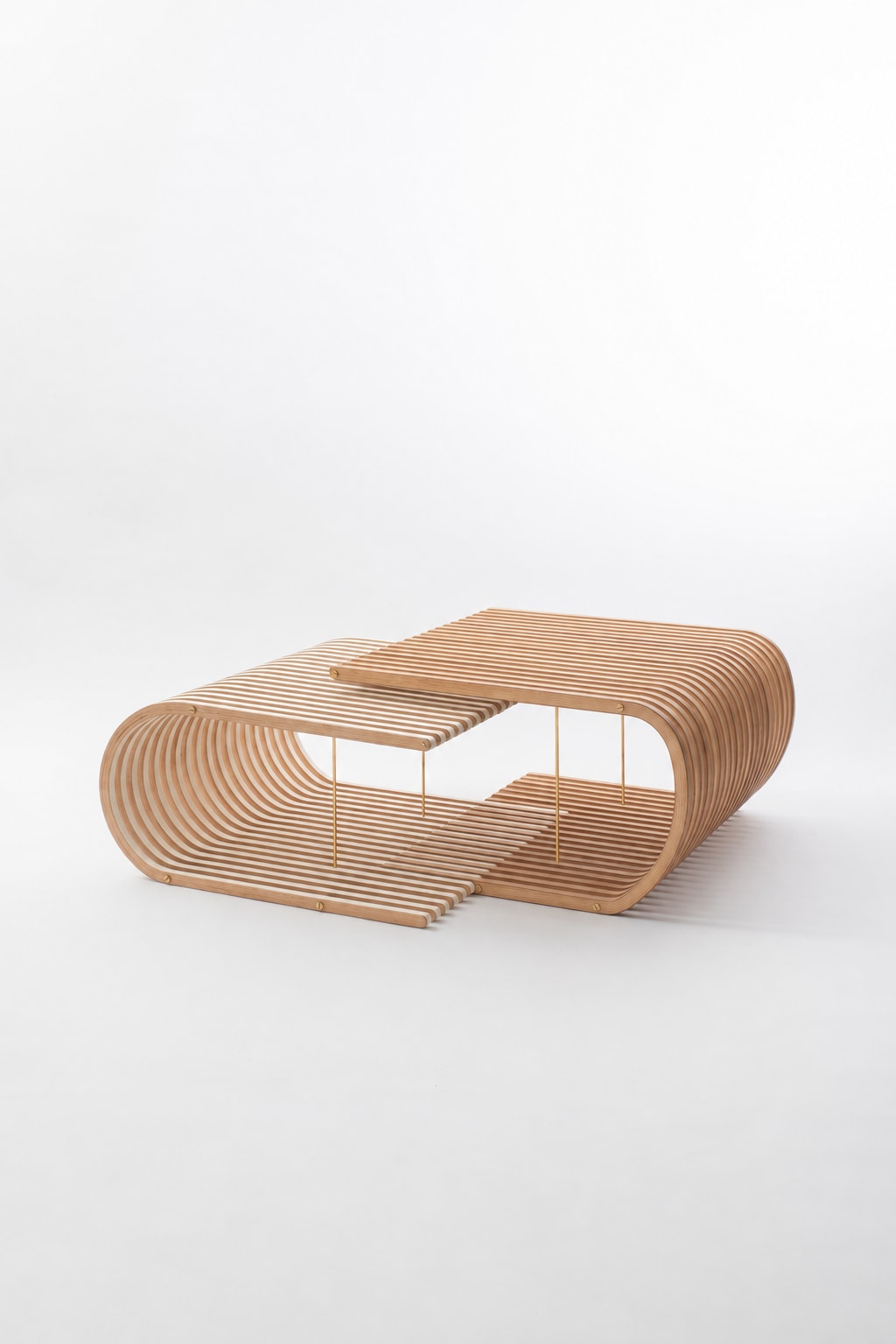 Avao Nesting Coffee Table — side angle
