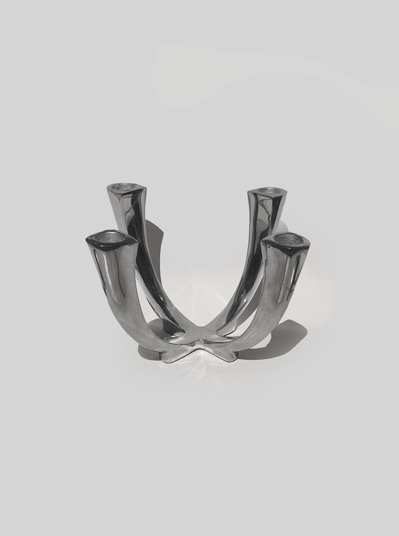 Four-arm Candle Holder by Les Objoies | The Oblist