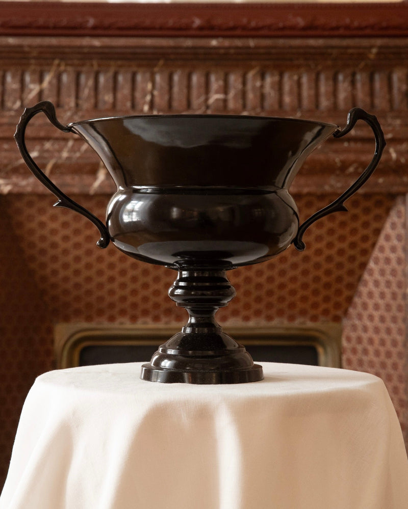 TALL LACQUERED HANDLE CUP — side angle