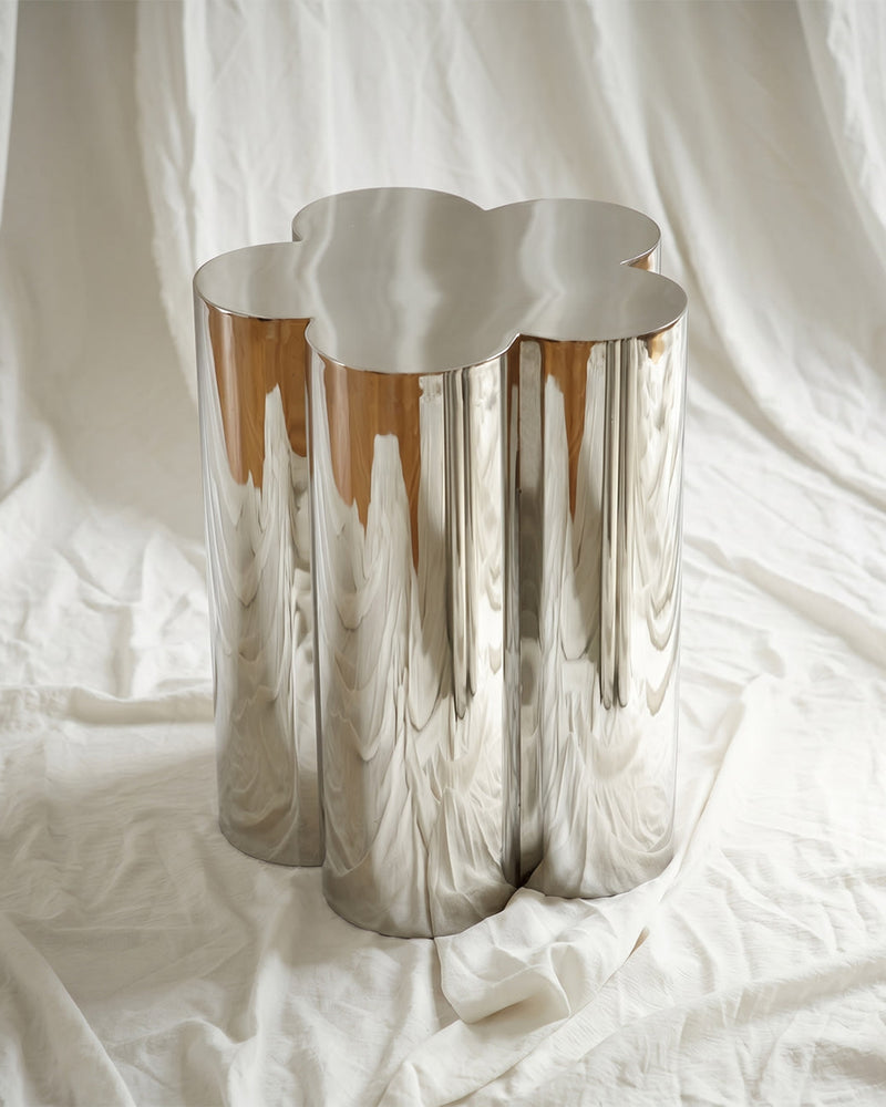 Barvinok Steel Side Table by Furn Object | The Oblist