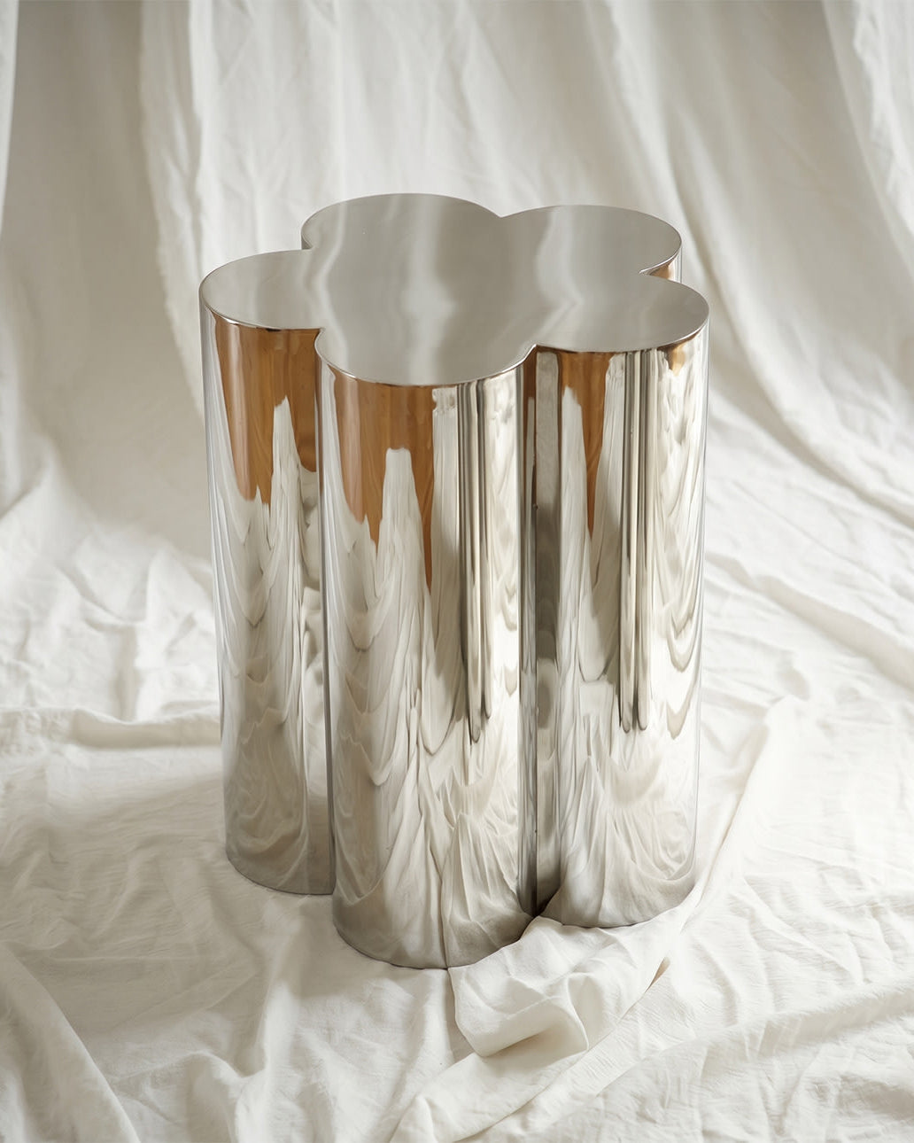 Barvinok Steel Side Table by Furn Object | The Oblist