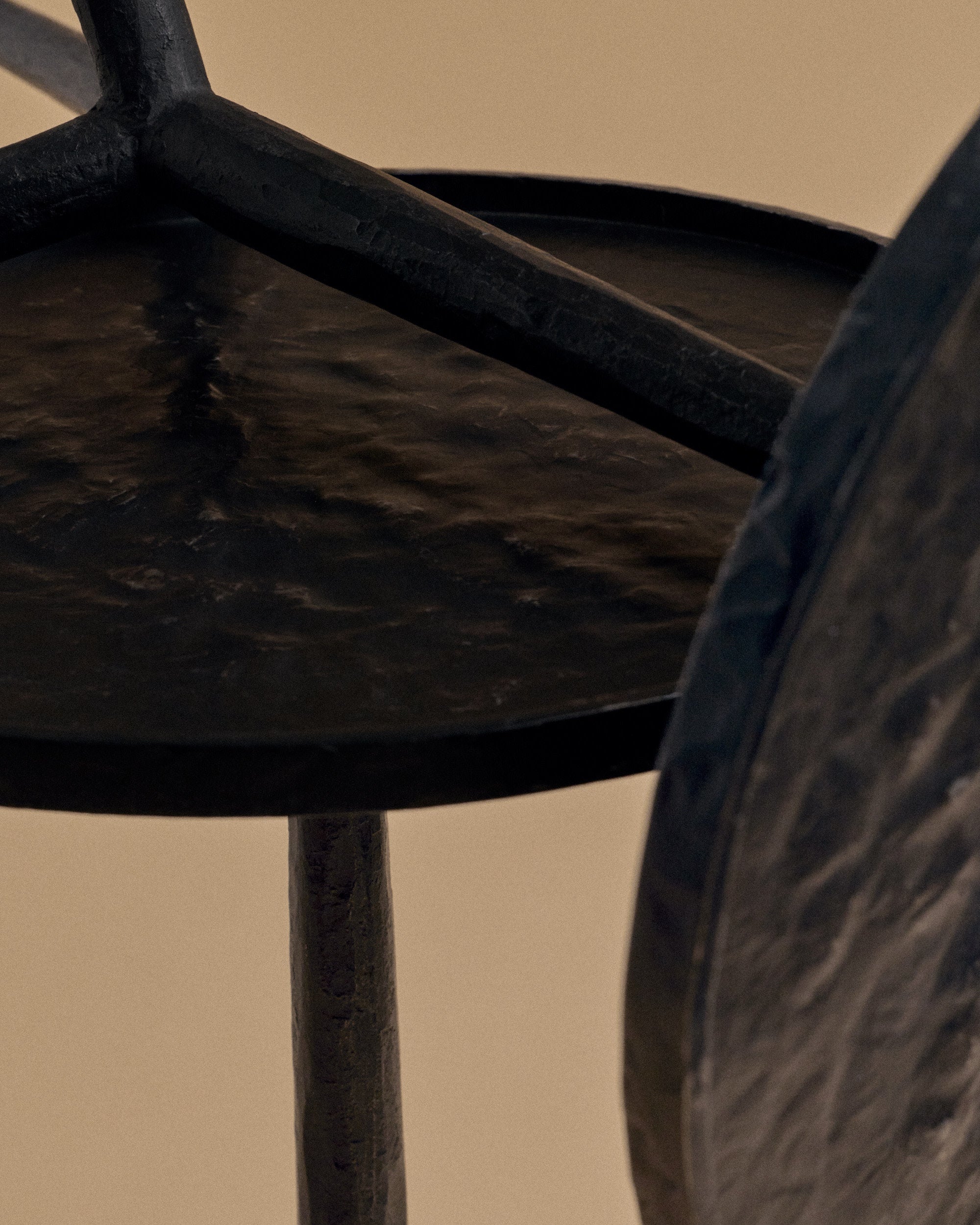 Brut Vol. I — Hand-Forged Iron Side Table — additional view