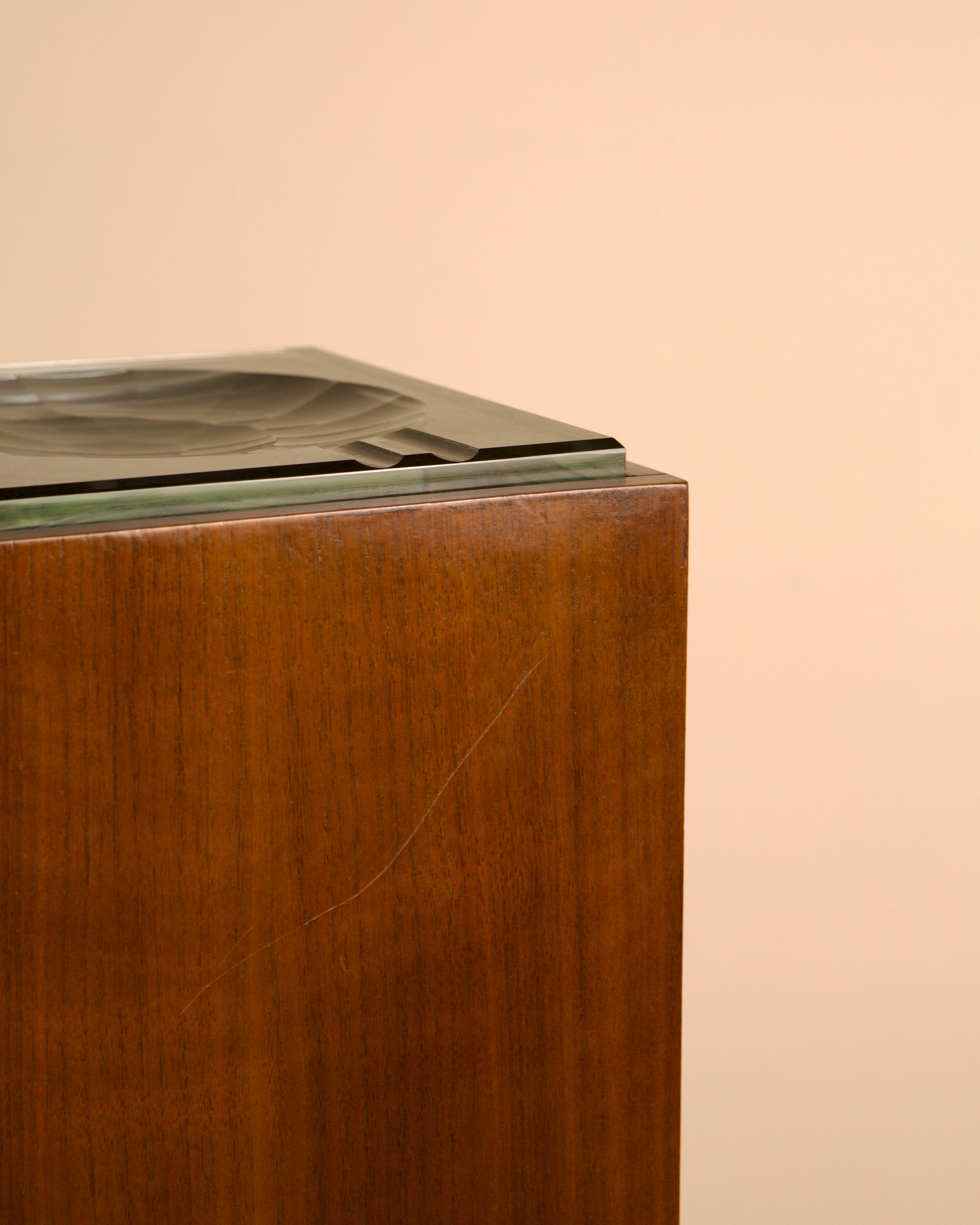 Italian floor ashtray Series 2461 by Max Ingrand for Fontana Arte, 1960s — in context
