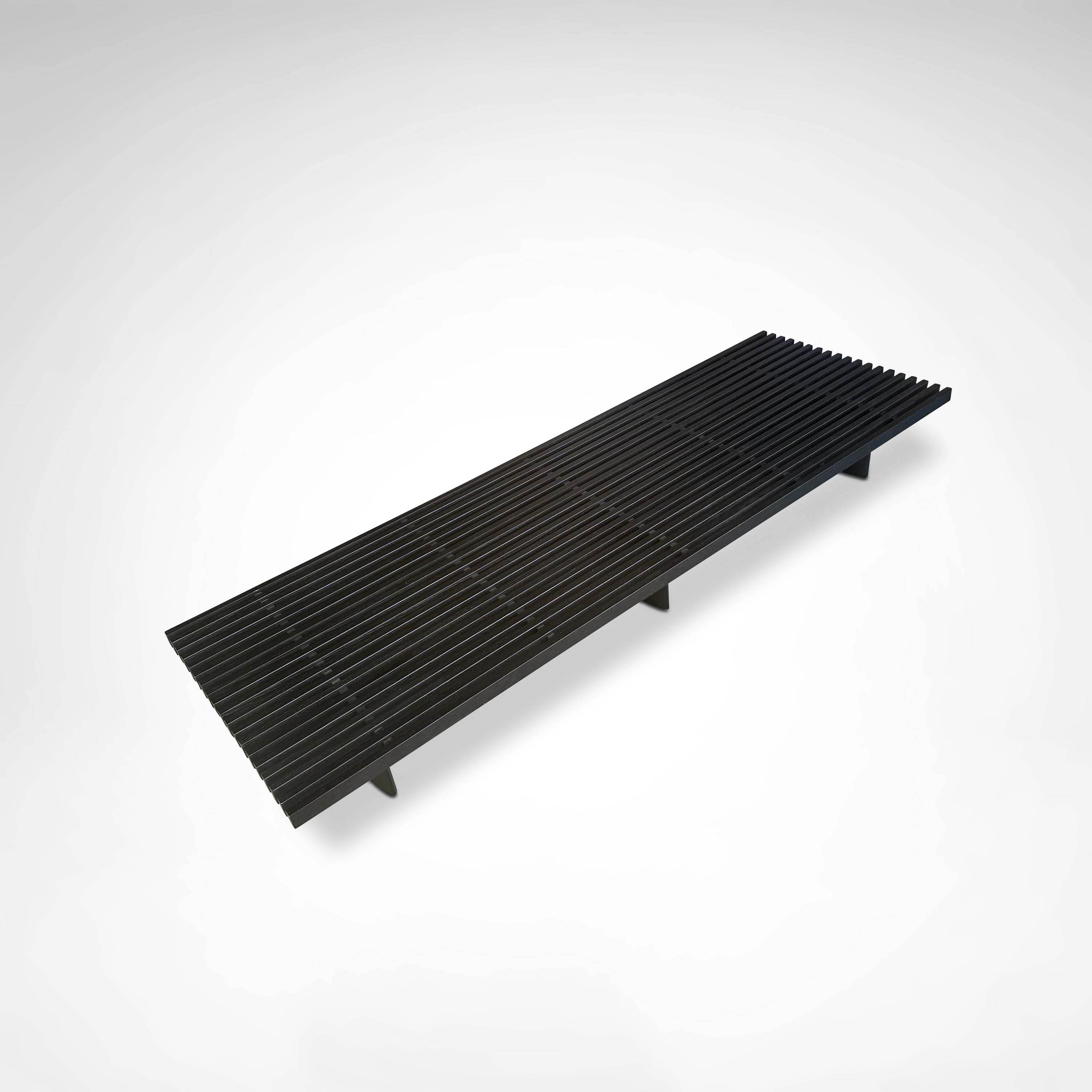 514 Refolo Tokyo seating bench by Charlotte Perriand for Cassina 2000s by Redesignable  | The Oblist