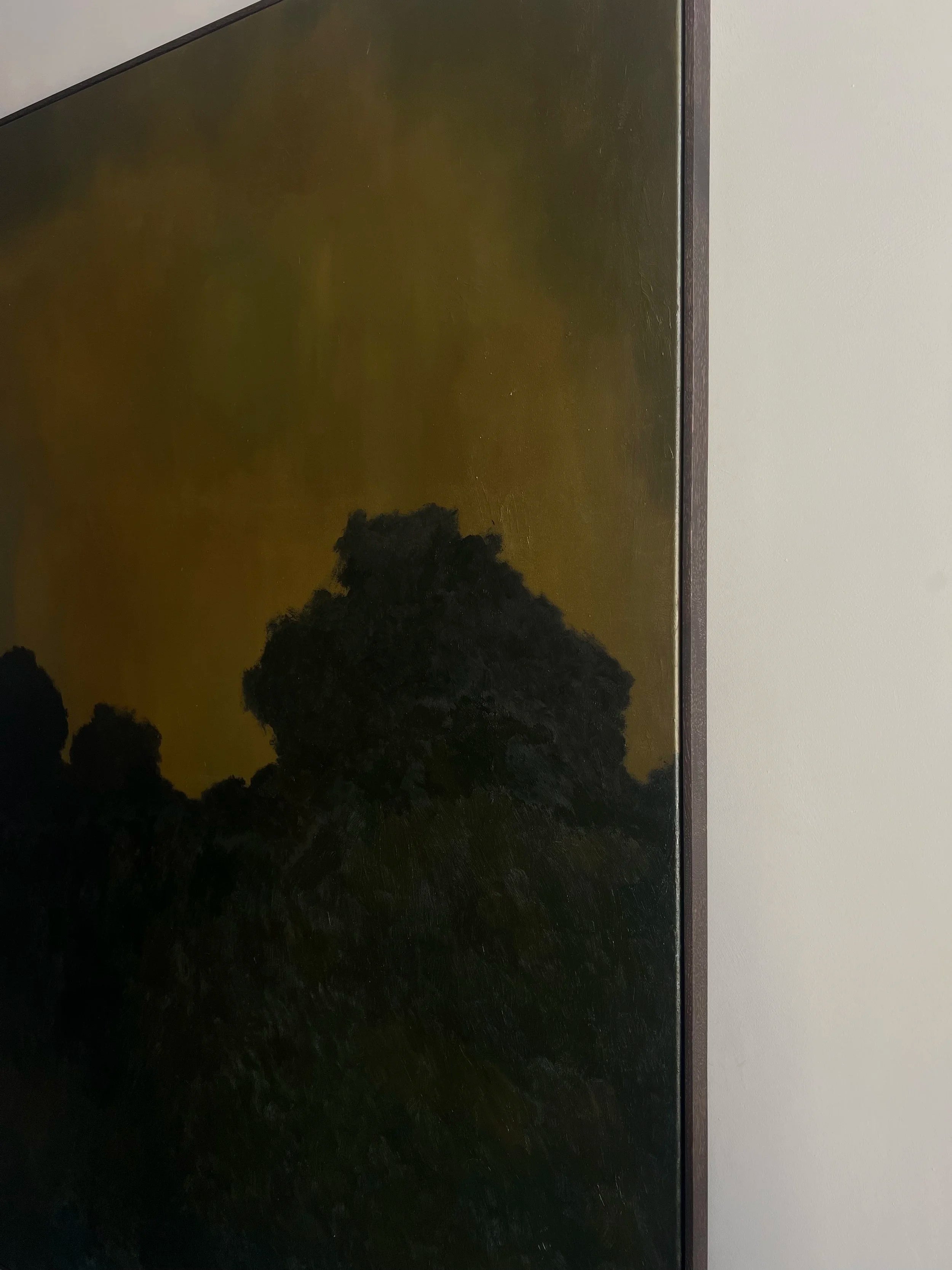 Evening Silhouette III (2026) - Oil Painting by Aimée Adriaansen — side angle