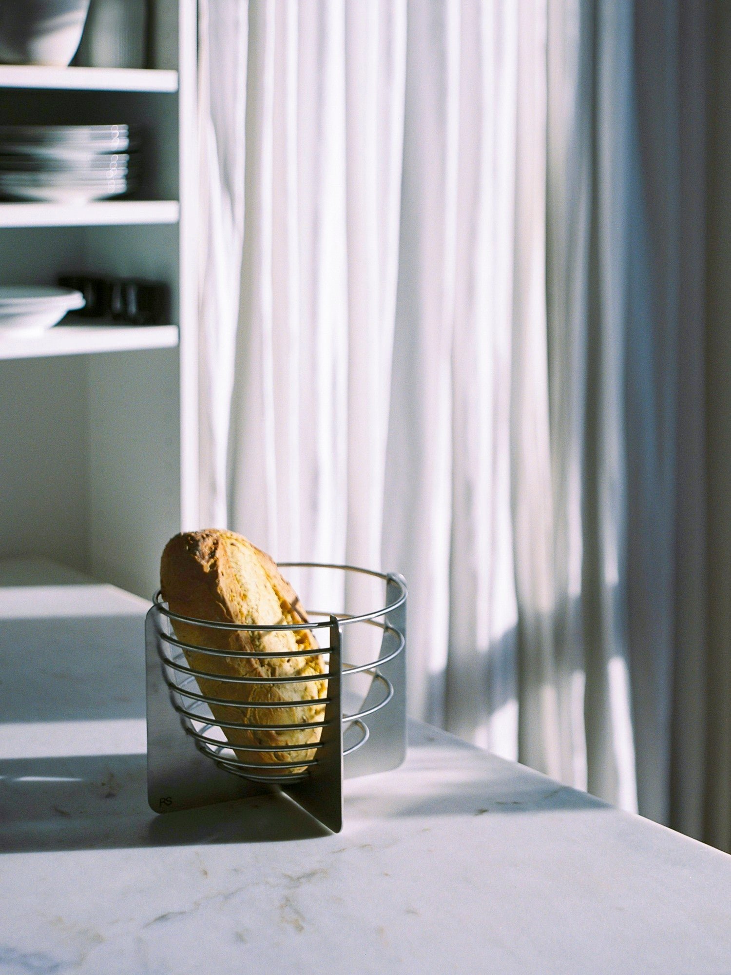 Draft Bowl by Rosana Sousa | The Oblist — stainless steel, modern design