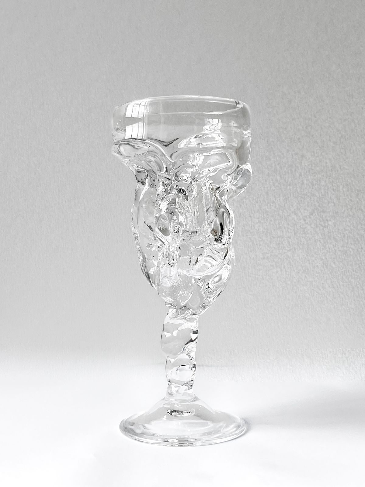 Hand-blown Chalice — lifestyle setting