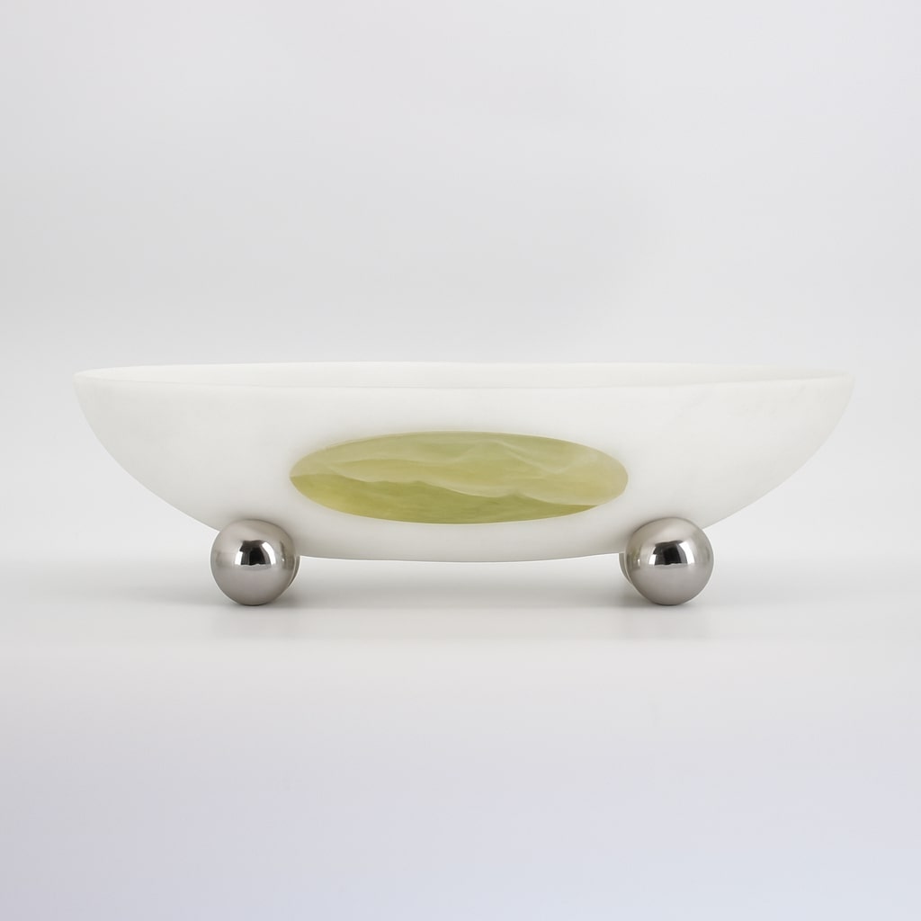Orbit Bowl, in Stone and Steel — in context