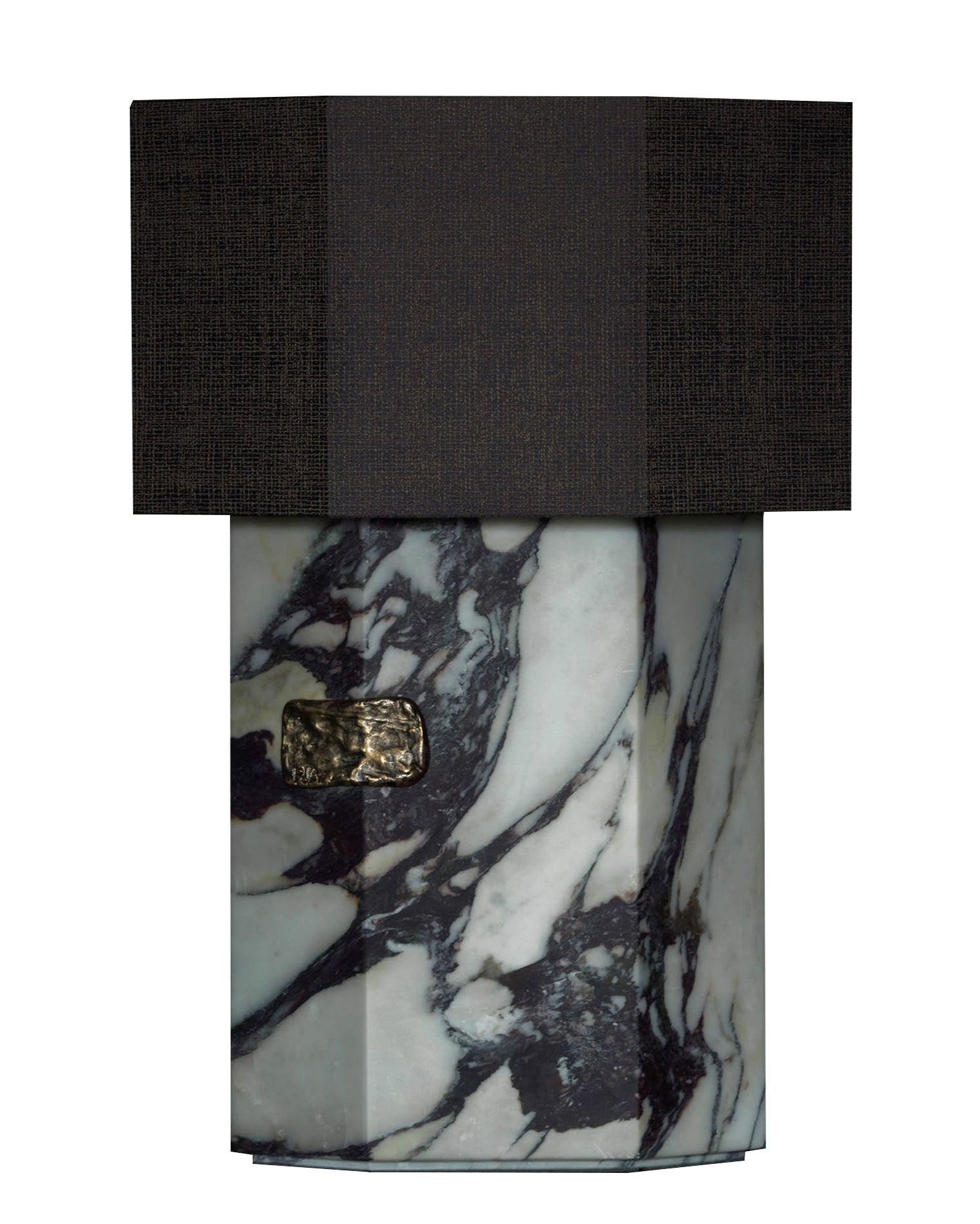 Ottavia Calacatta Viola Taple Lamp