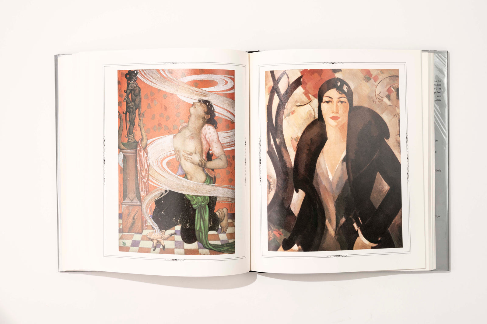 Art Deco, Victor Arwas, 1986 Furniture and Interiors Book — close-up