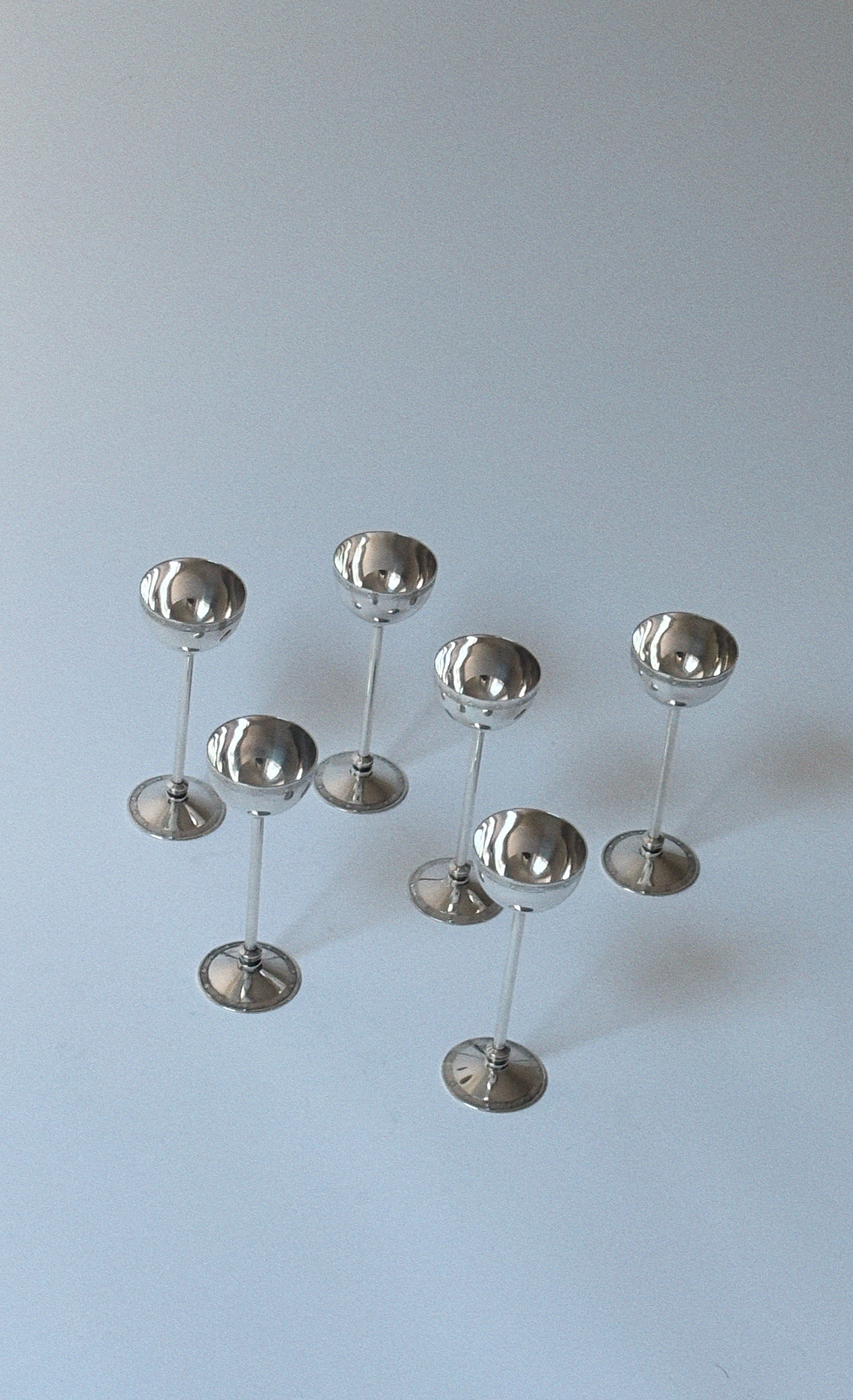 Silver-Plated Liqueur Server Set, 1980's — lifestyle setting