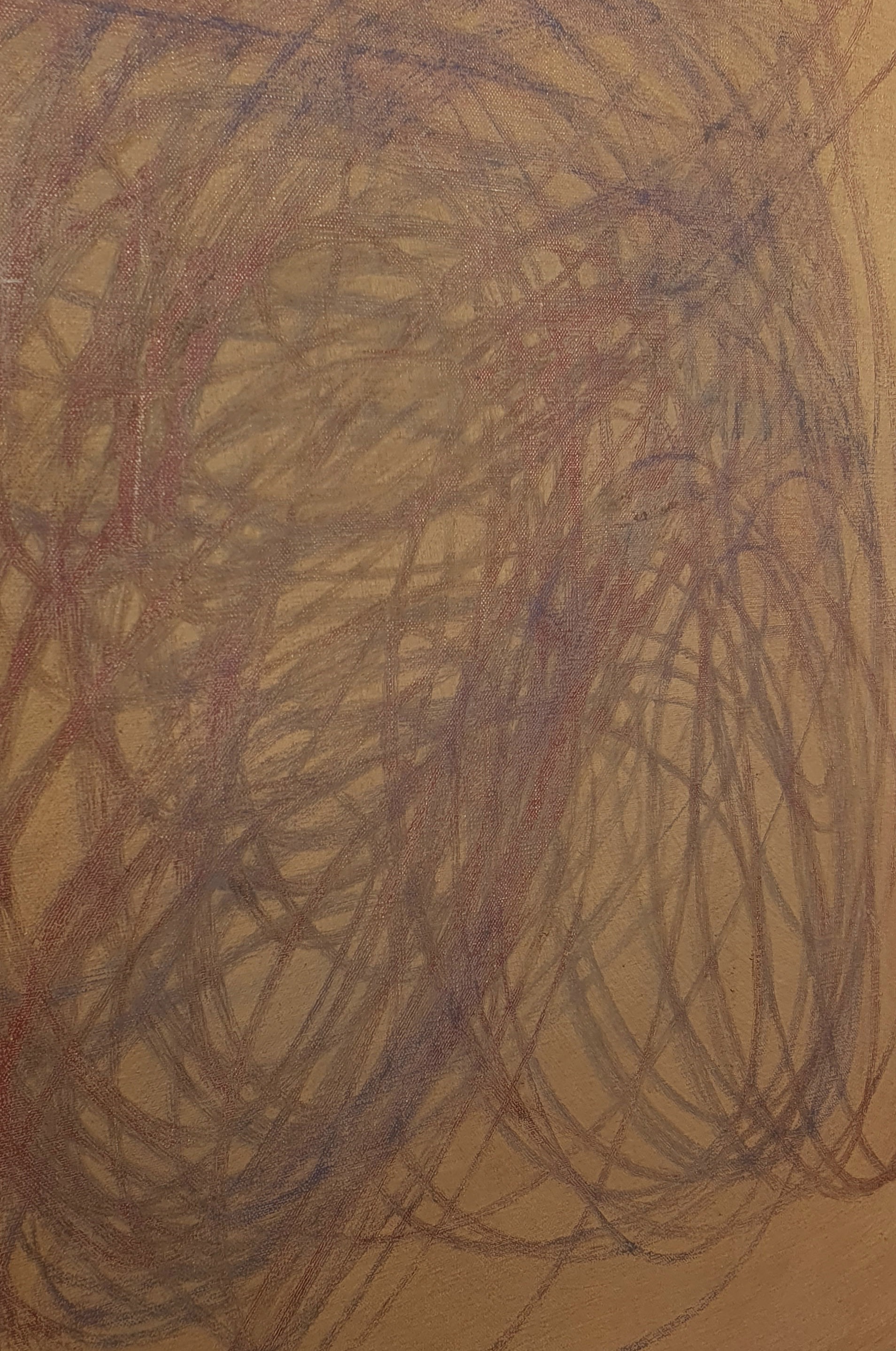 'Contemplation in clay' Painting