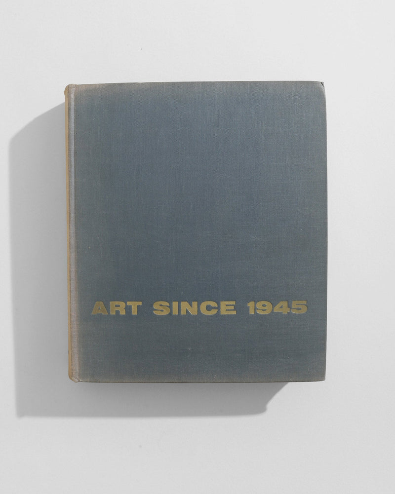 Art Since 1945 Book by Villa | The Oblist — hardcover blue cover