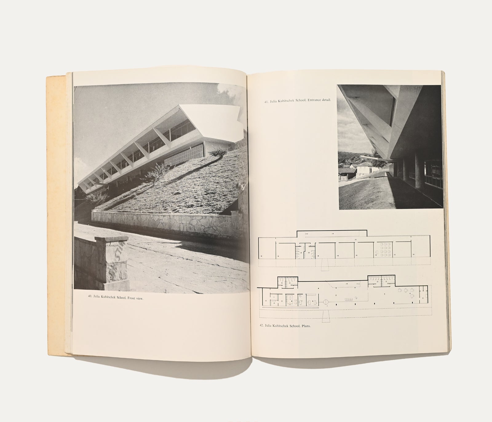 Antonio Gaudi Eric Mendelson Richard Neutra Oscar Niemeyer Architecture Interiors Book — side angle