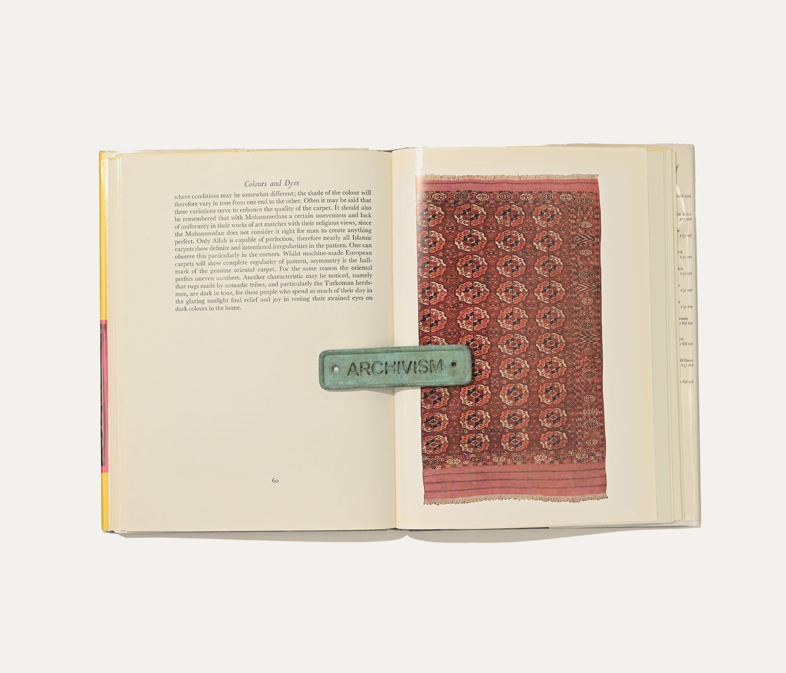 Oriental Rugs, An Illustrated Guide, 1985 — alternate view