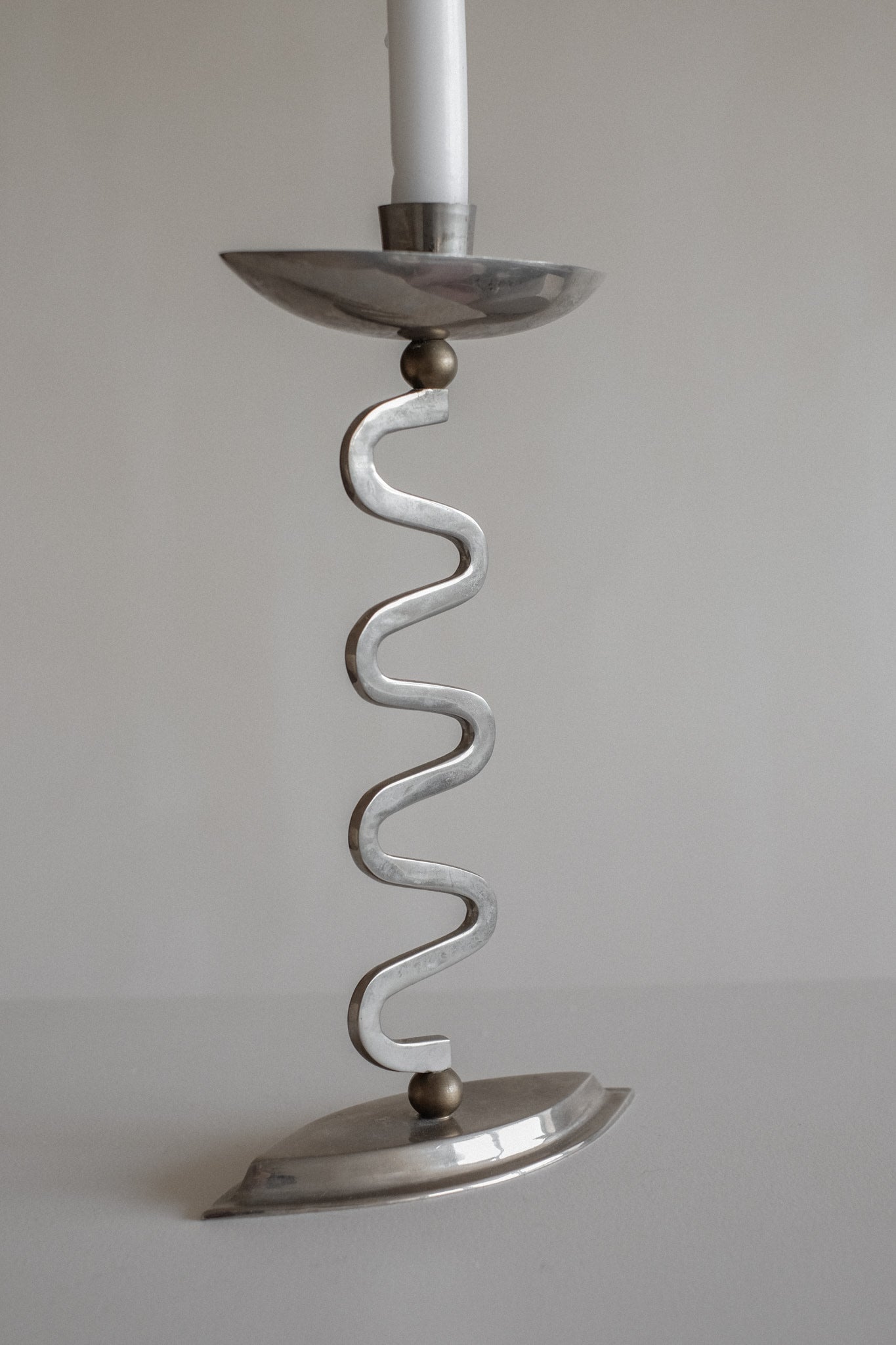Curvy Candle Holder  — lifestyle setting
