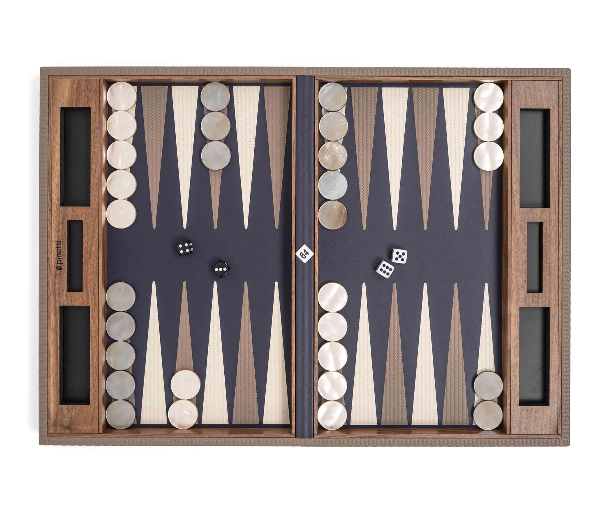 Luxury Backgammon Set The Oblist Luxury Backgammon Set The Oblist