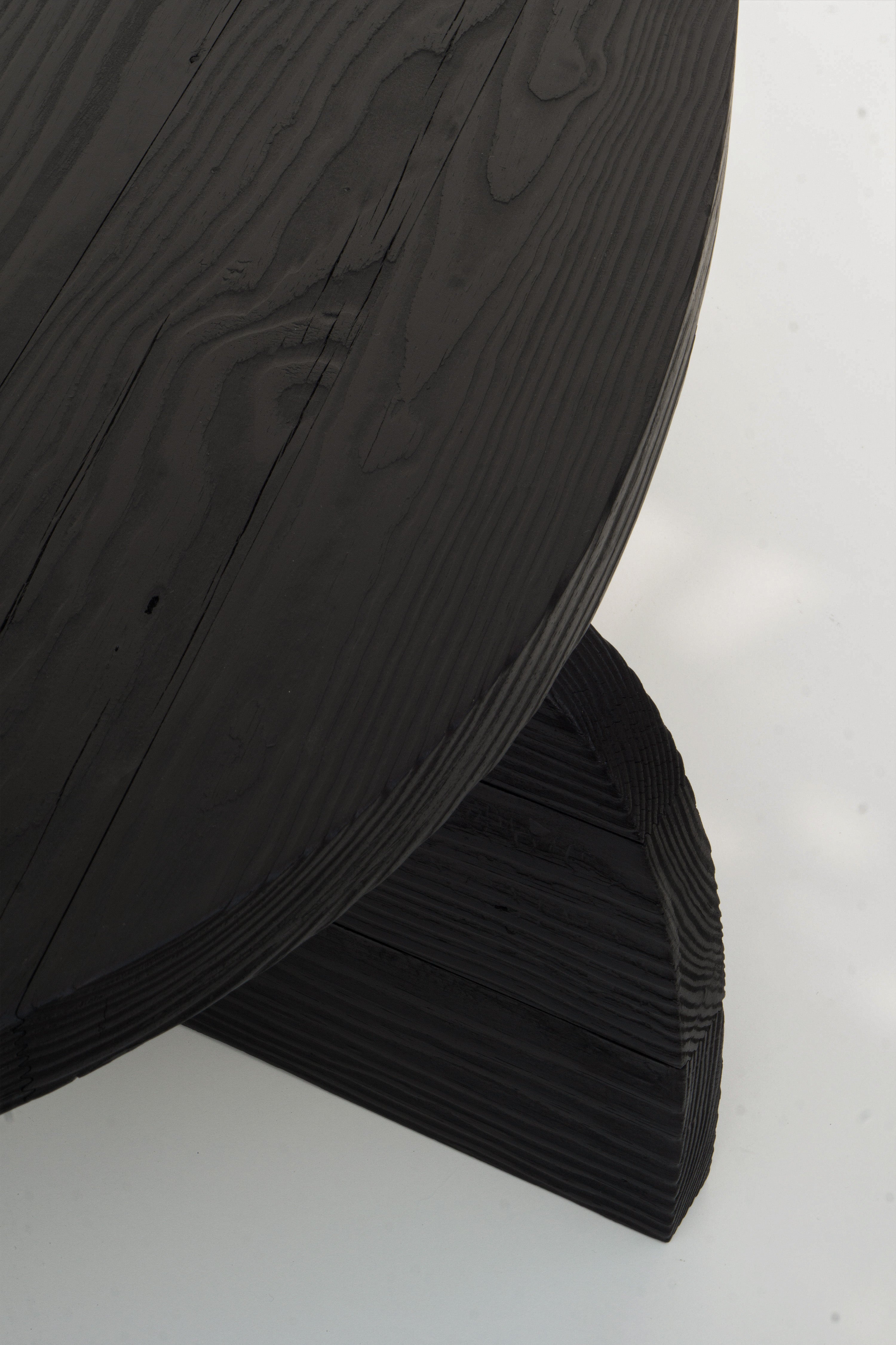 REEF V3 Coffee Table in Charred Wood