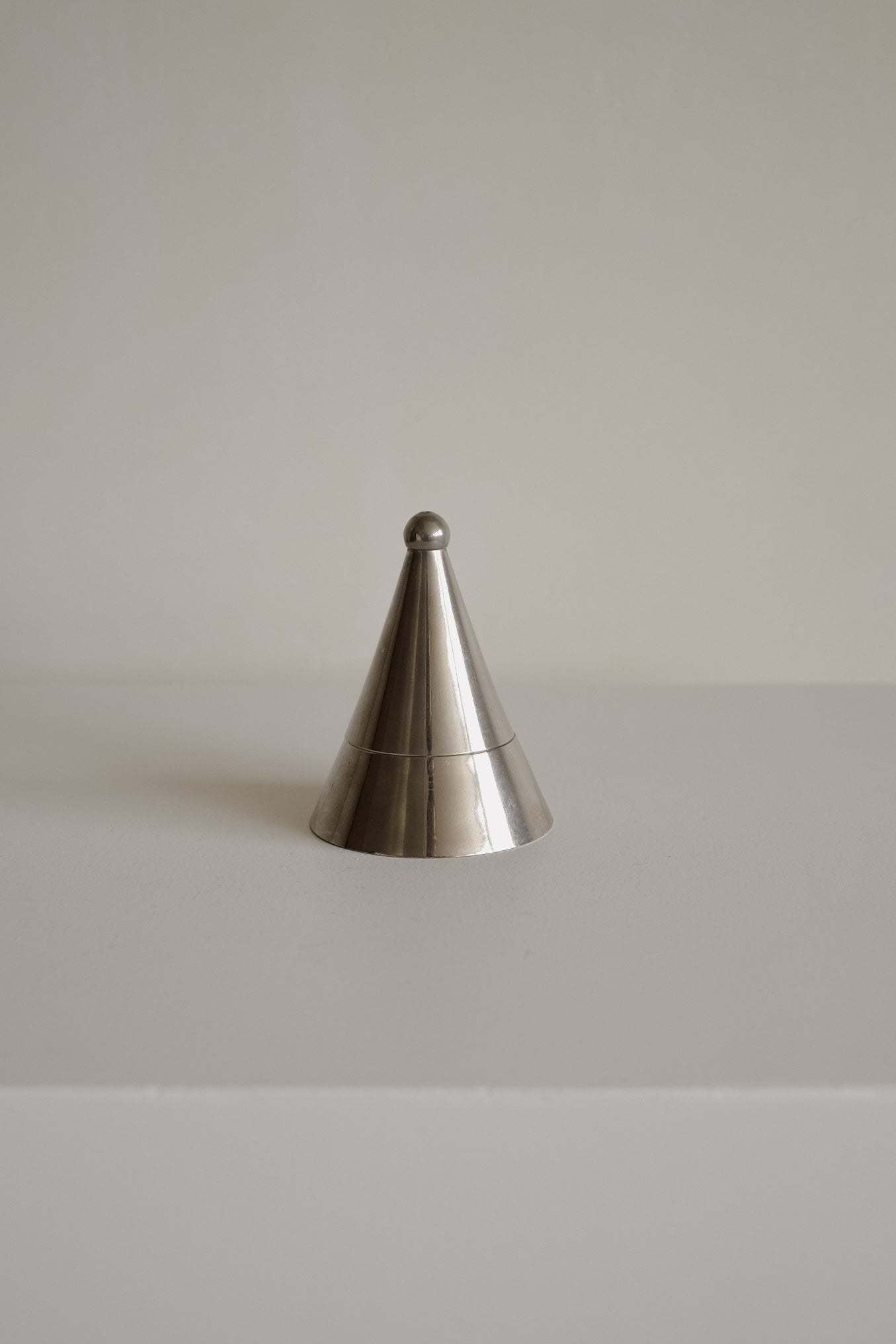 Stainless Steel Tealight Holder  — alternate view