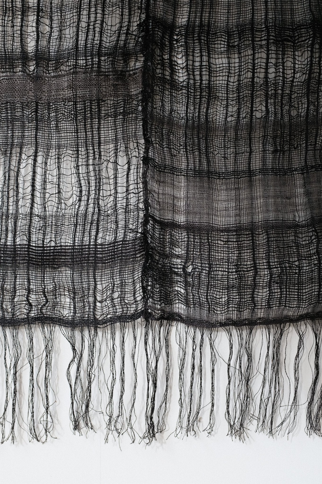 Net VI - Handwoven Wall Hanging by Emma Shepherd — lifestyle setting