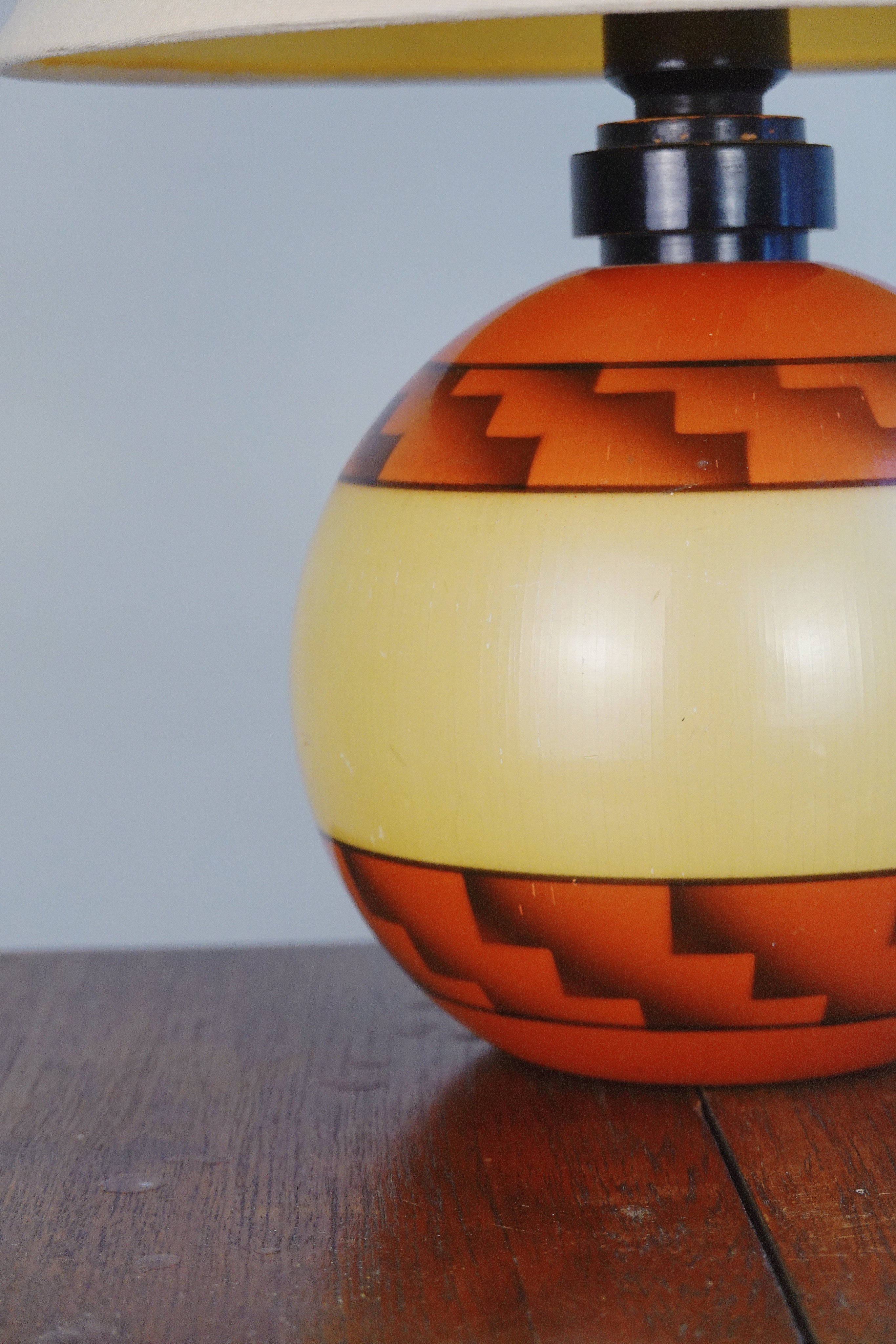 Art Deco Table Lamp — side angle