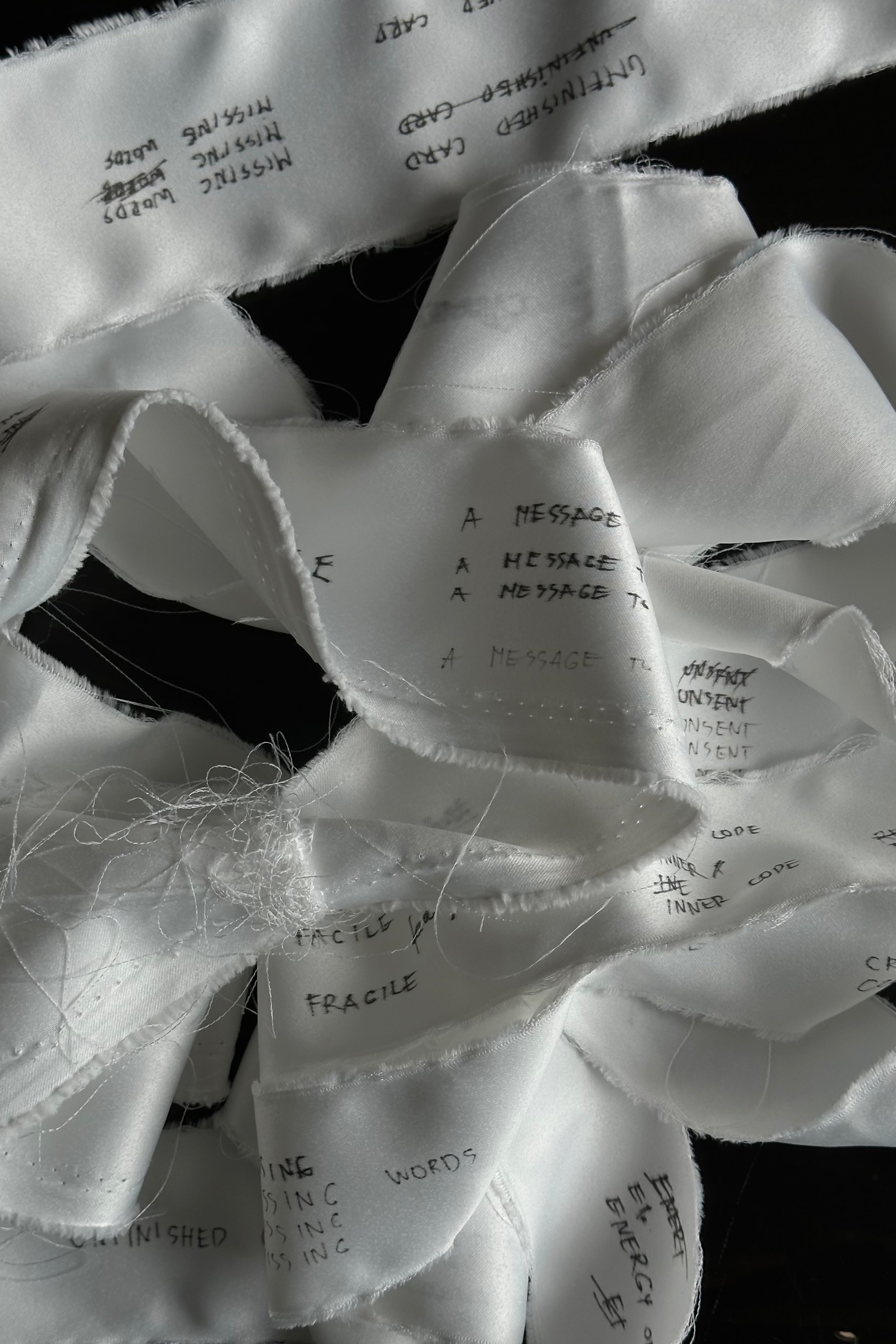 'UNFINISHED' Candleholder — detail view