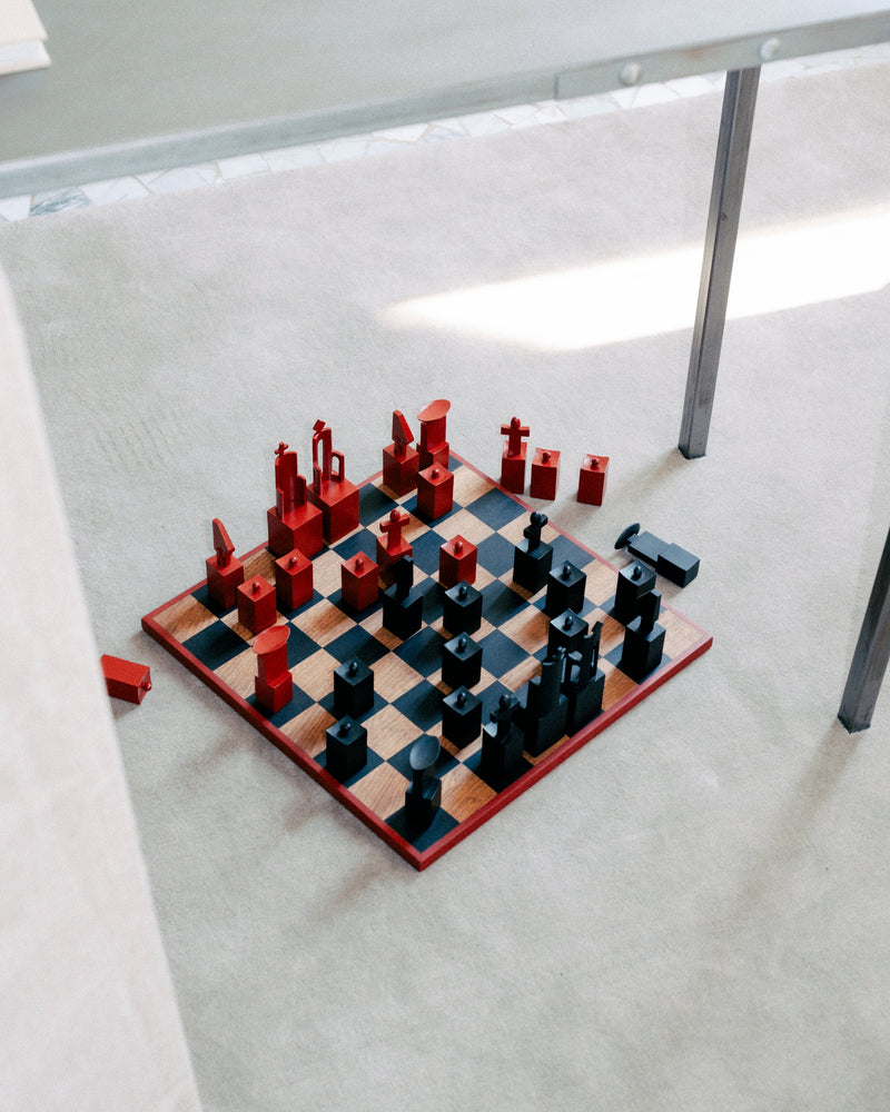 Chess Figures (Pear Wood) by Rooms Studio | The Oblist