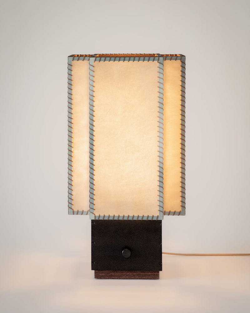Torre Table Lamp Large by fern | The Oblist — handcrafted paper shade, modern design