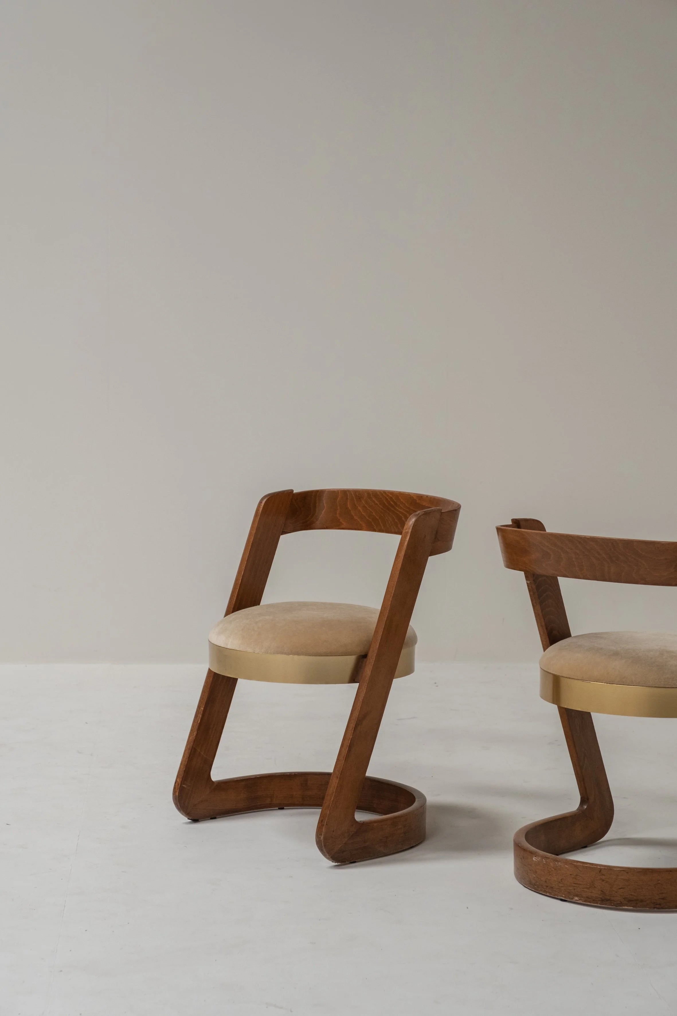 Set of 6 Willy Rizzo Dining Chairs by Mario Sabot, Italy, 1970s — alternate view