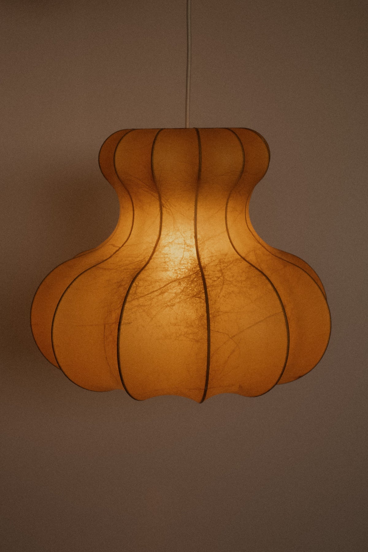 Cocoon Pendant Lamp by Goldkant Leuchten – 1960s/1970s — detail view