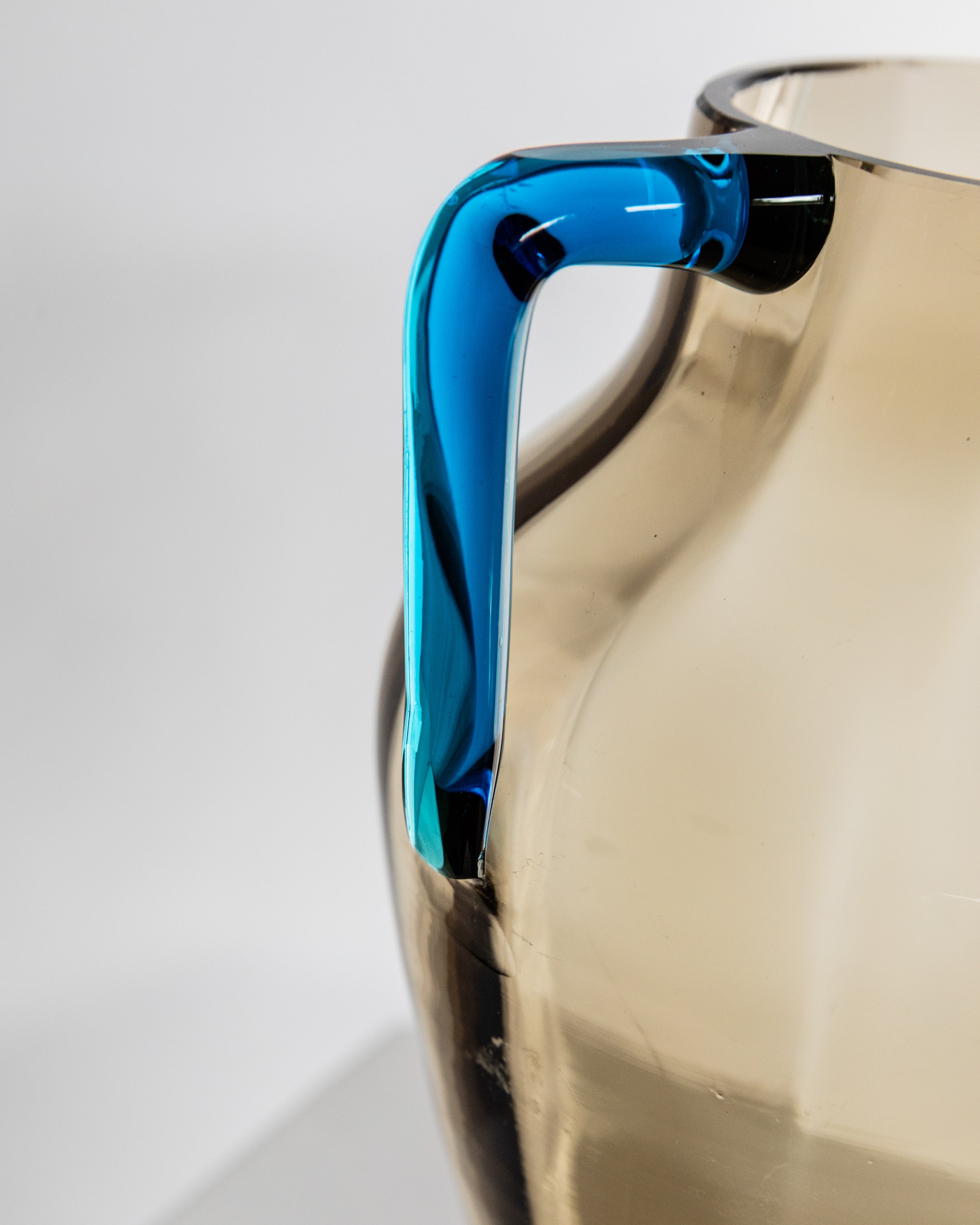 Murano Glass Vase, Amphora Shape, Italy 1960s