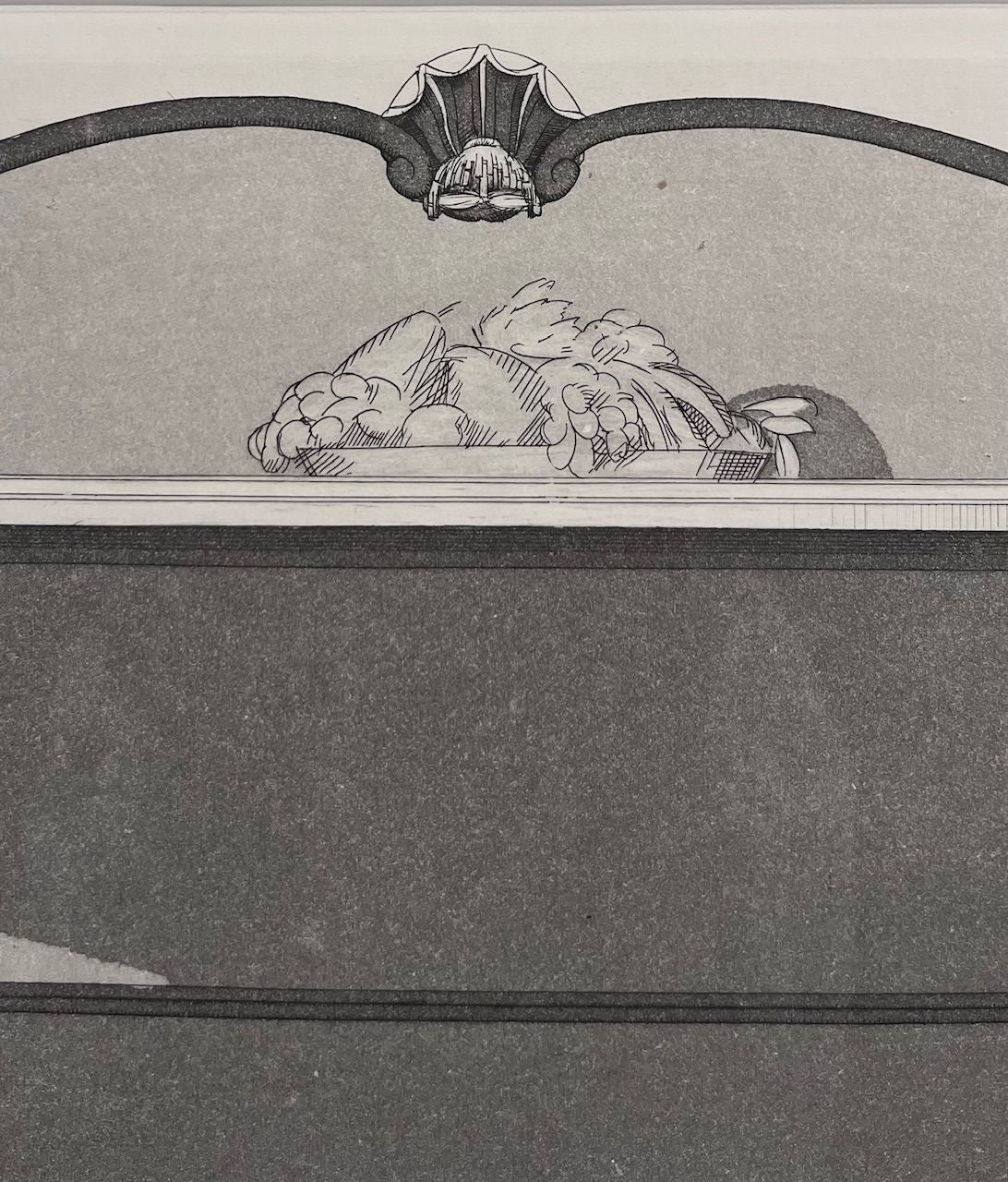 Desserte, 1920s Lithograph