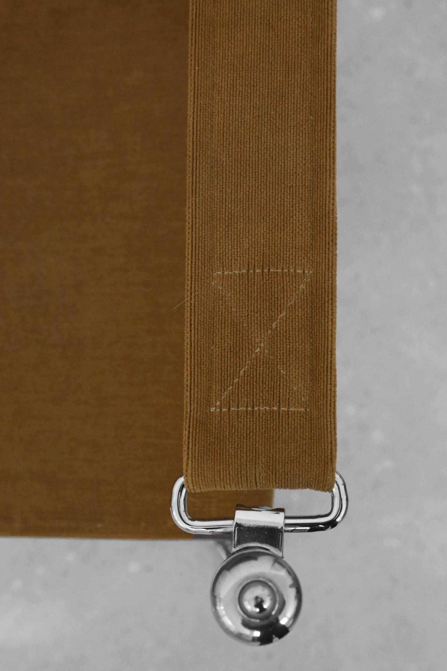Chrome and Corduroy Arm Chair — alternate view