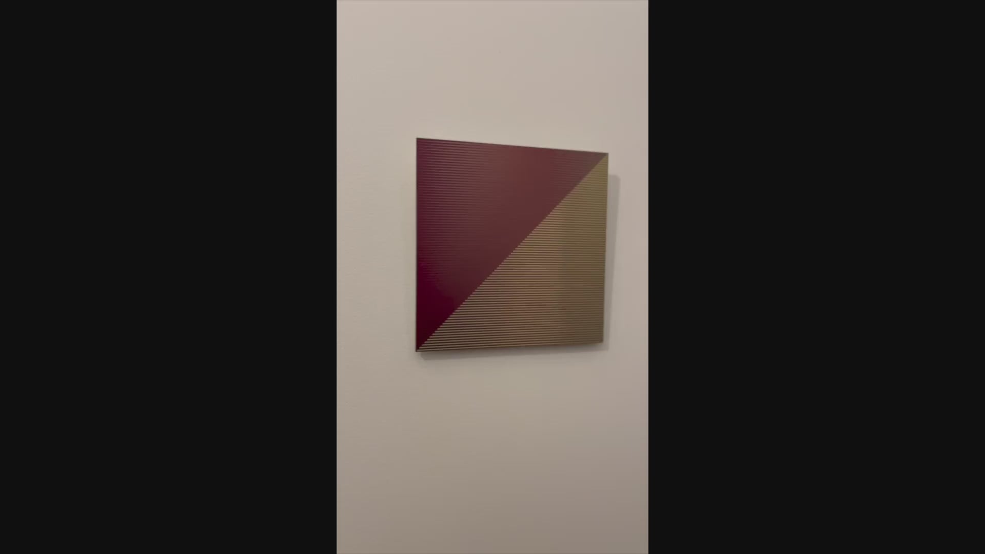 Minimalism Sculptures in Aluminium - OSMOSE 24,3 - Video