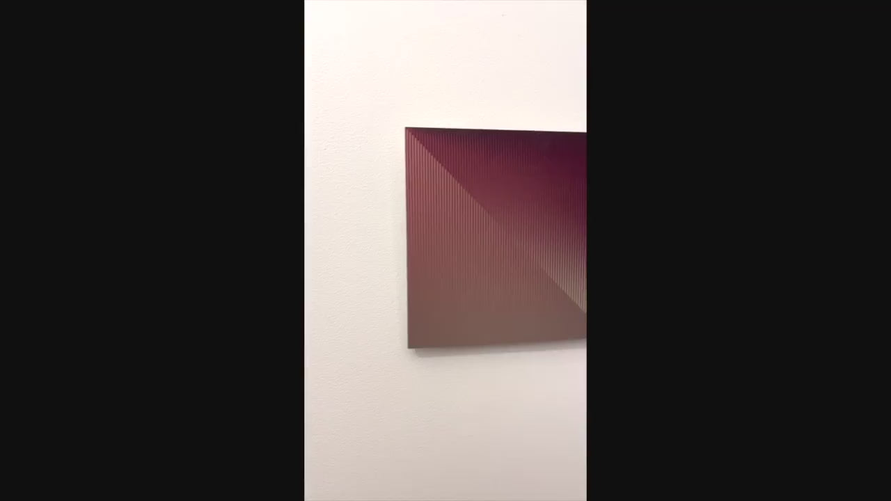 Minimalism Sculptures in Aluminium - OSMOSE 24,1 - Video