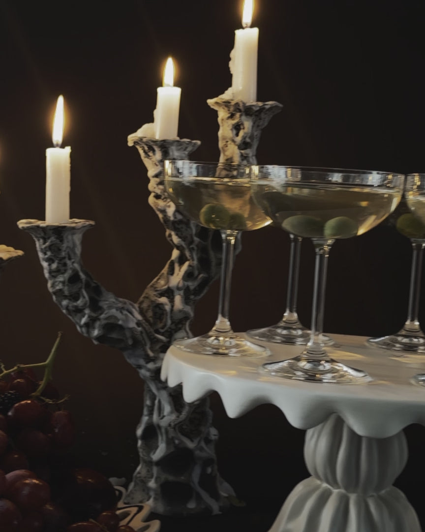 Two Wishes Hand Made Ceramic Candle Holders - Video