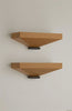 "La Corbeille" Wall Sconce, in oak and lacquer - Video
