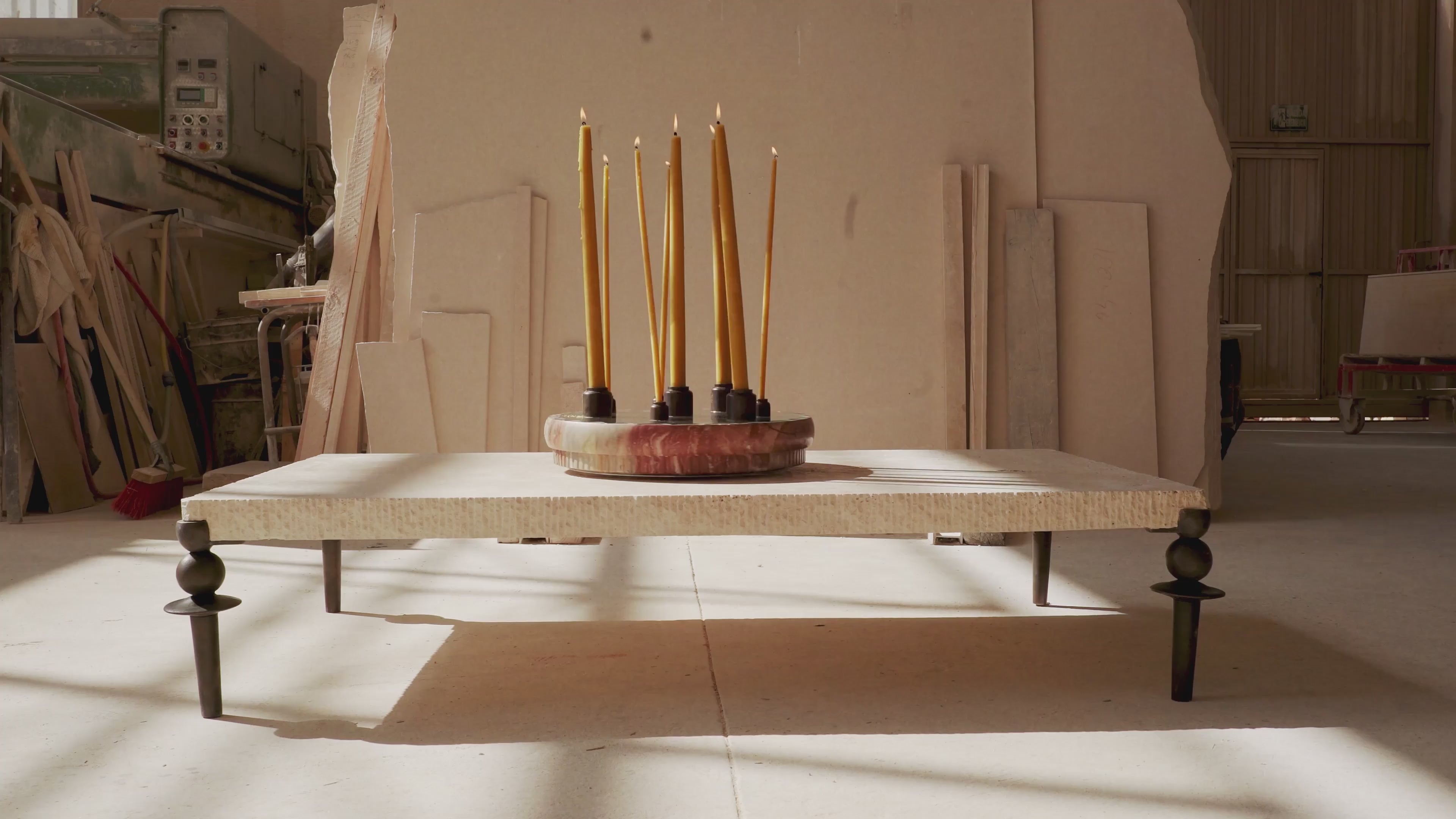 Bonbon Bronze Coffee Table - Video
