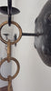 Pair of Brutalist Wall Candleholders, Iron and Brass, Iberian Peninsula, mid-20th century - Video