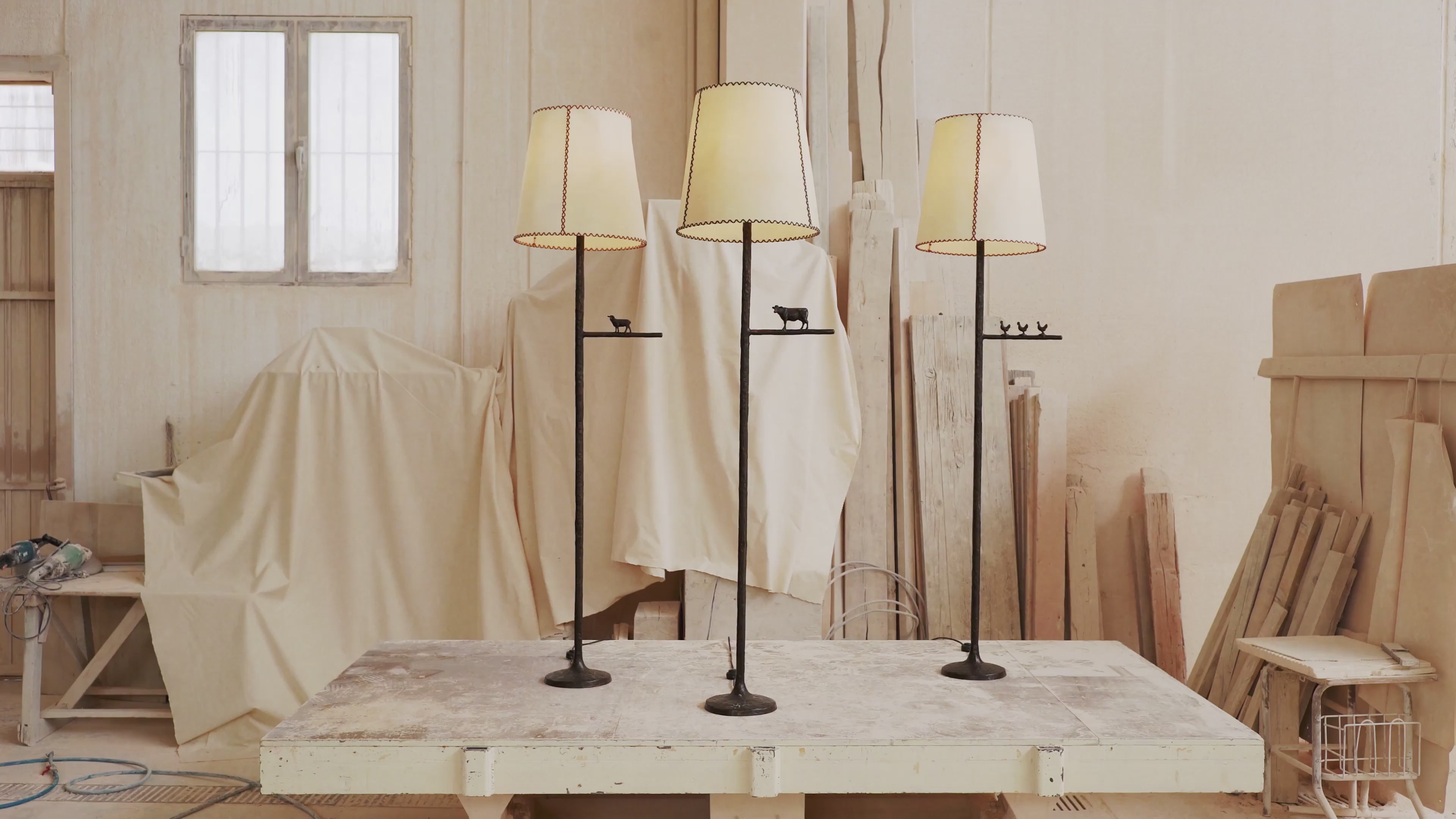 Farm Light Floor Lamp - Video