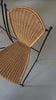 4 Frederick Weinberg Wicker Iron Chairs | 1960s - Video