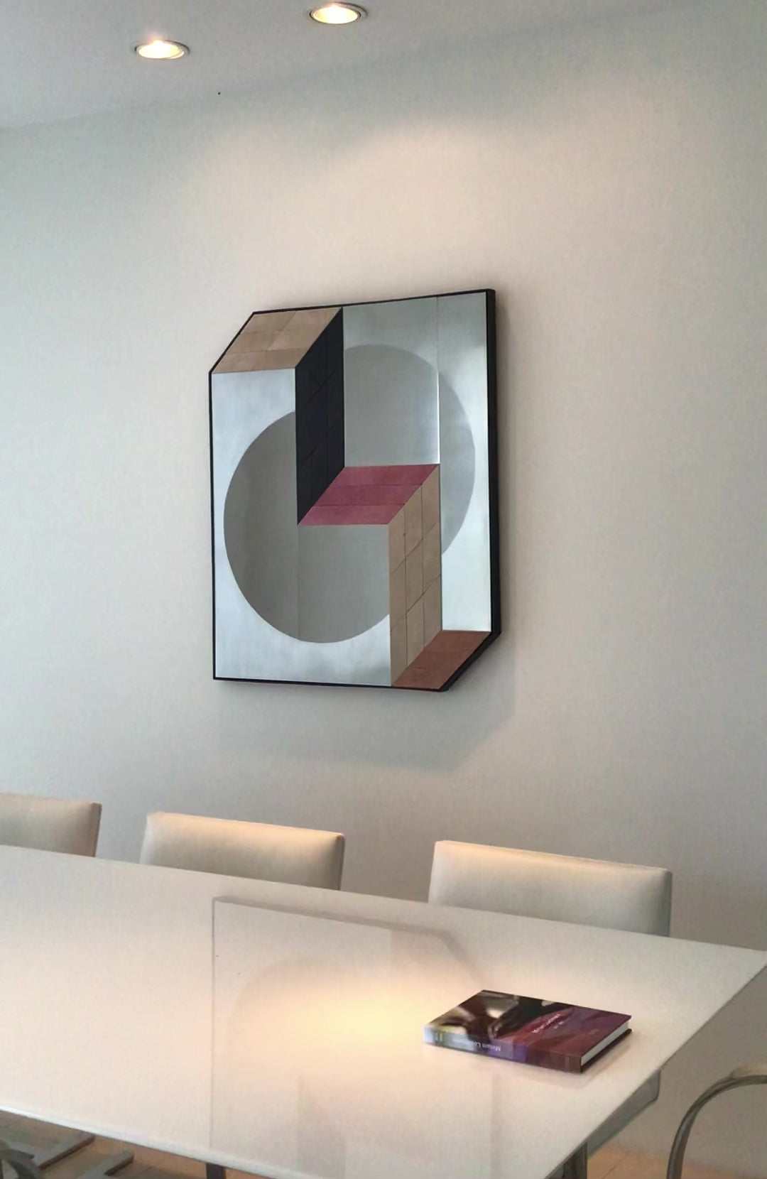 Split and Yet One — Contemporary Geometric Wall Sculpture - Video